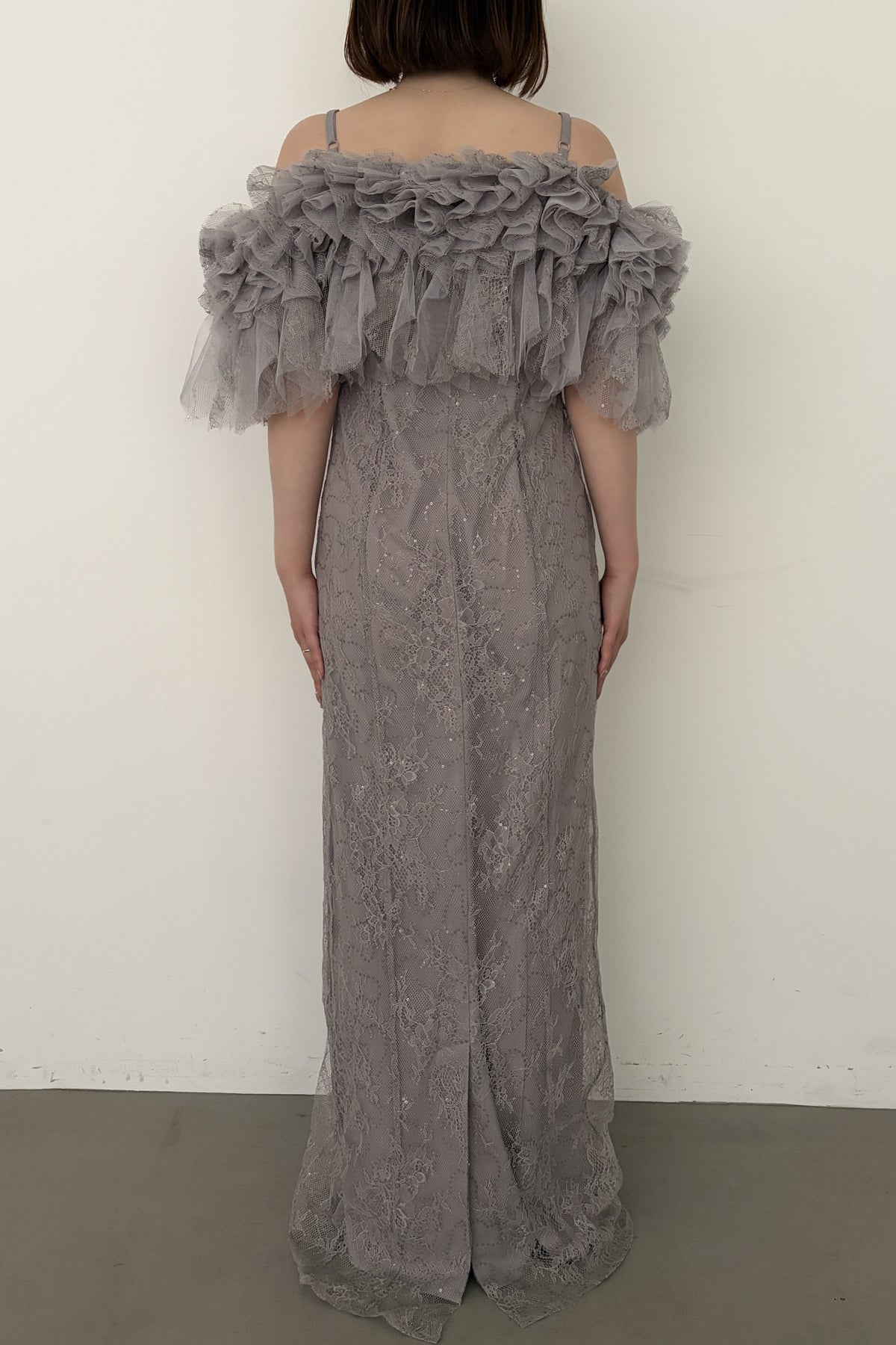 model:153cm size:L color:グレー