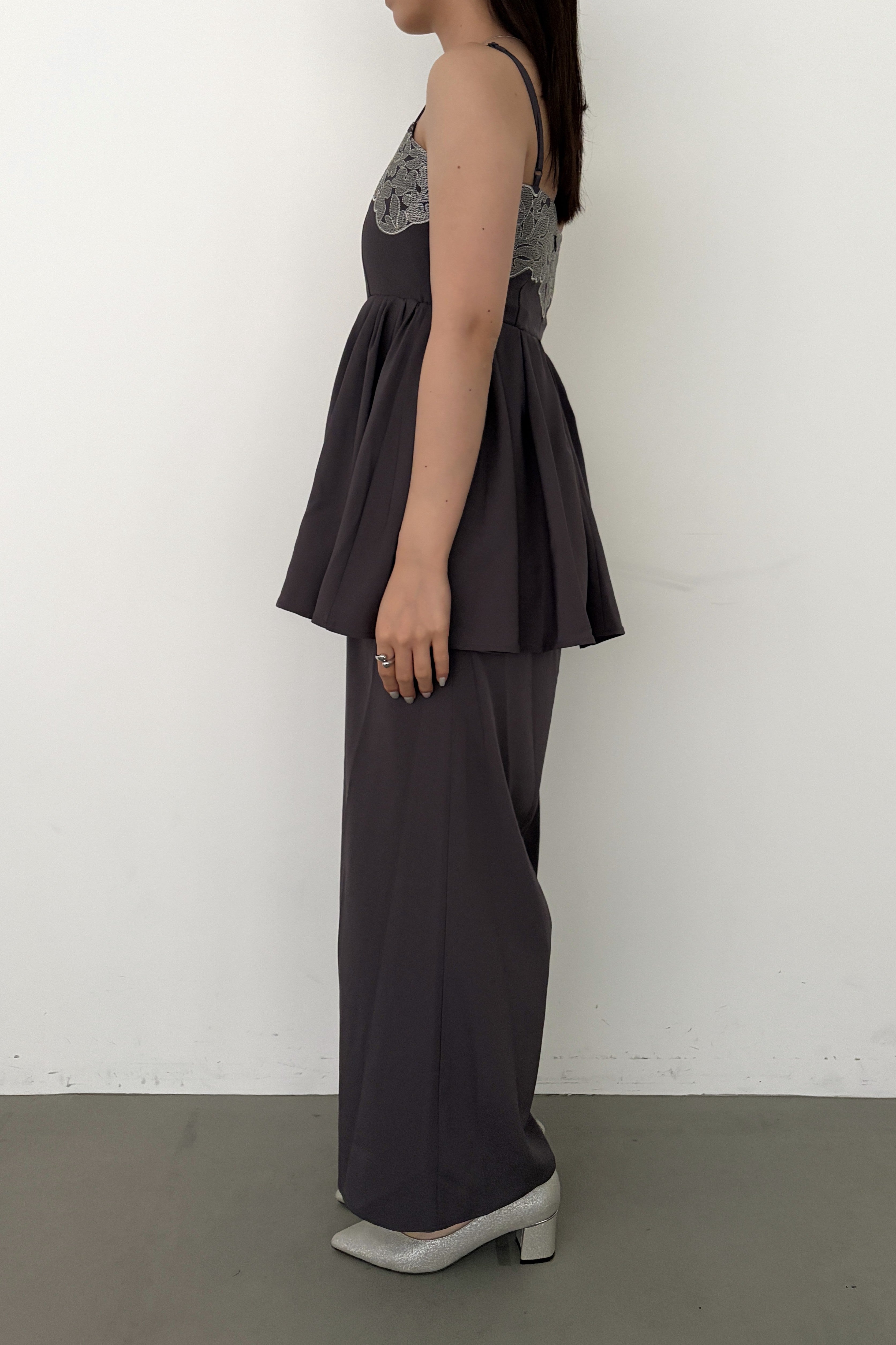 model:159cm size:S color:ブラウン