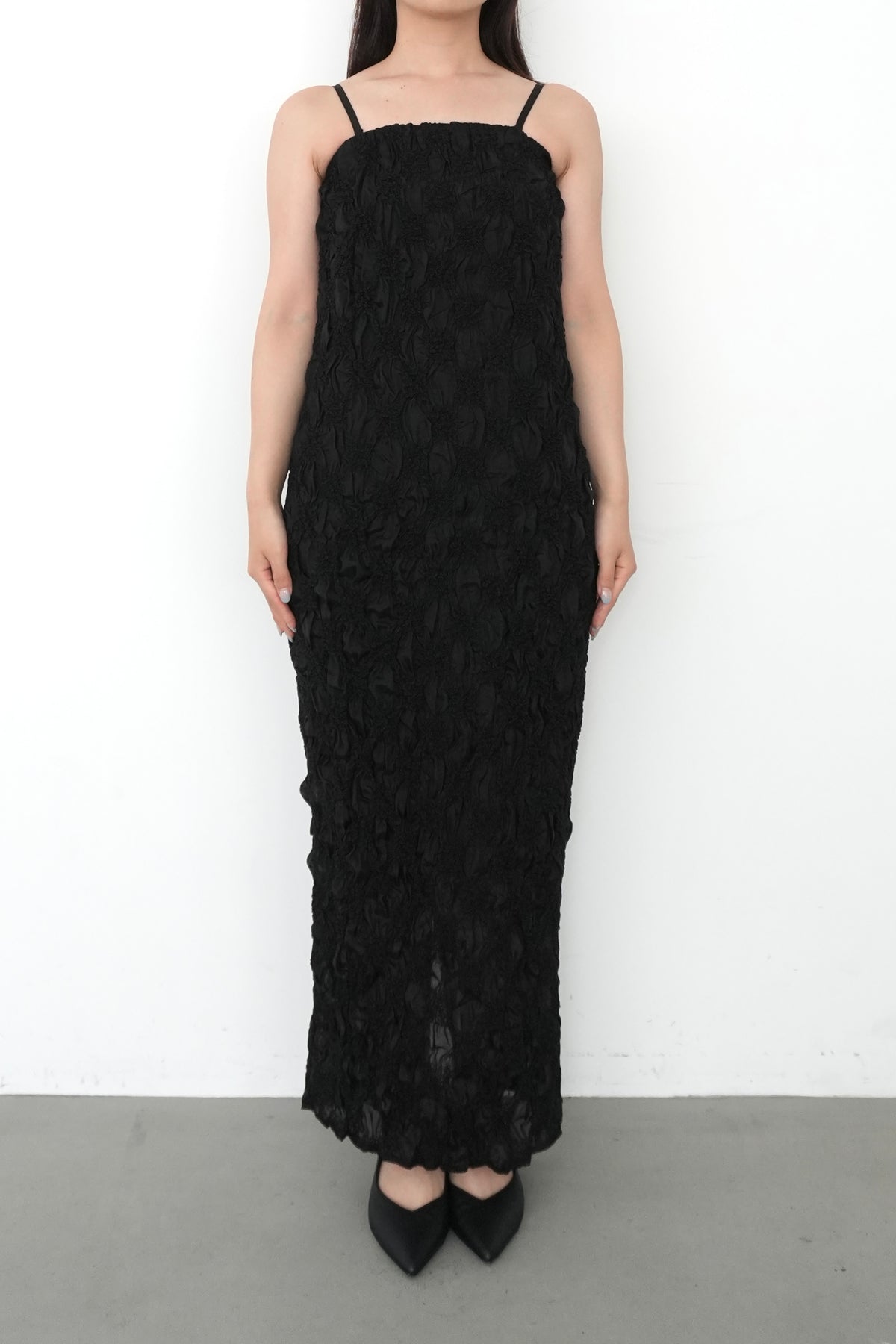 model:159cm size:M color:ブラック
