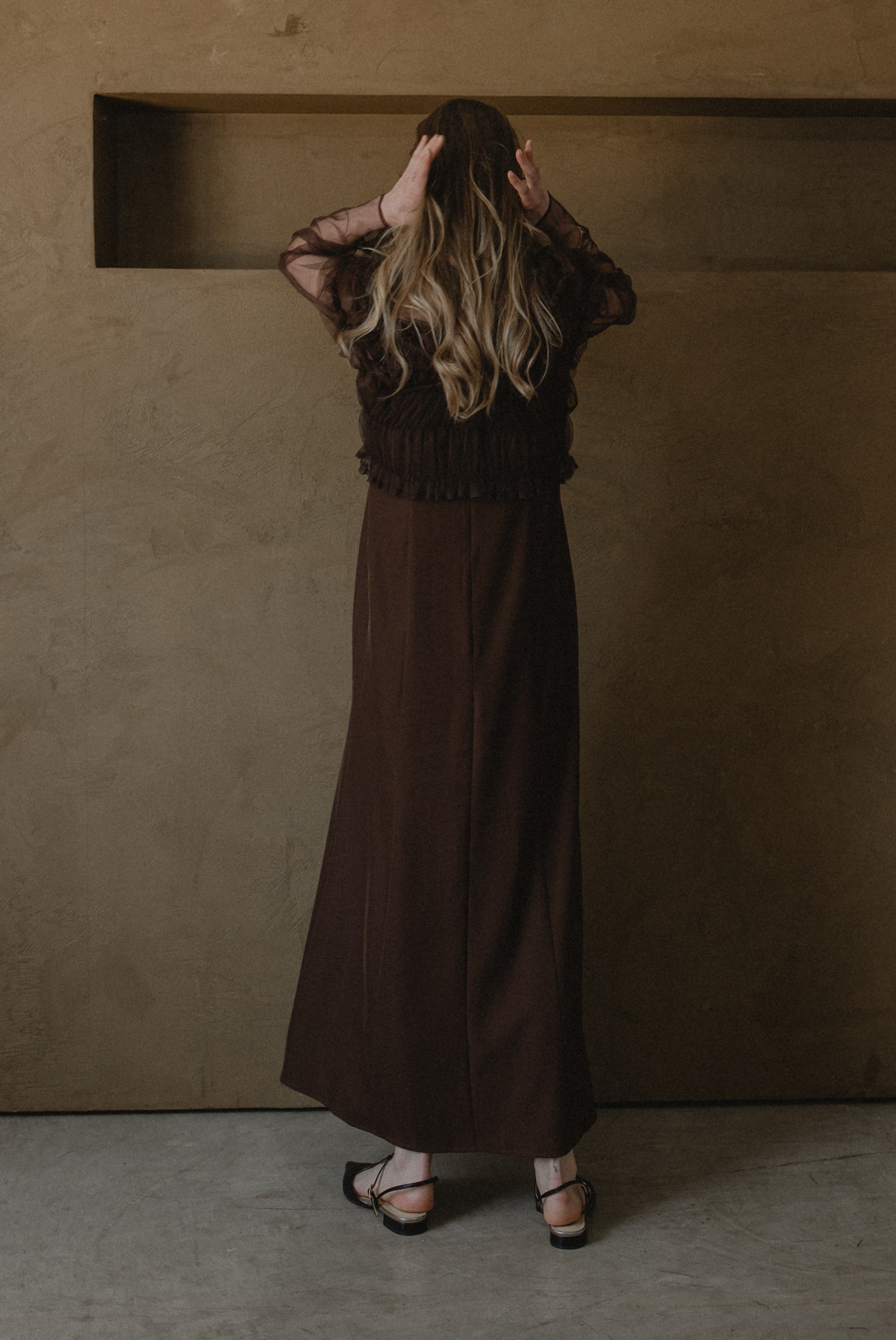 913 Many way frill dress