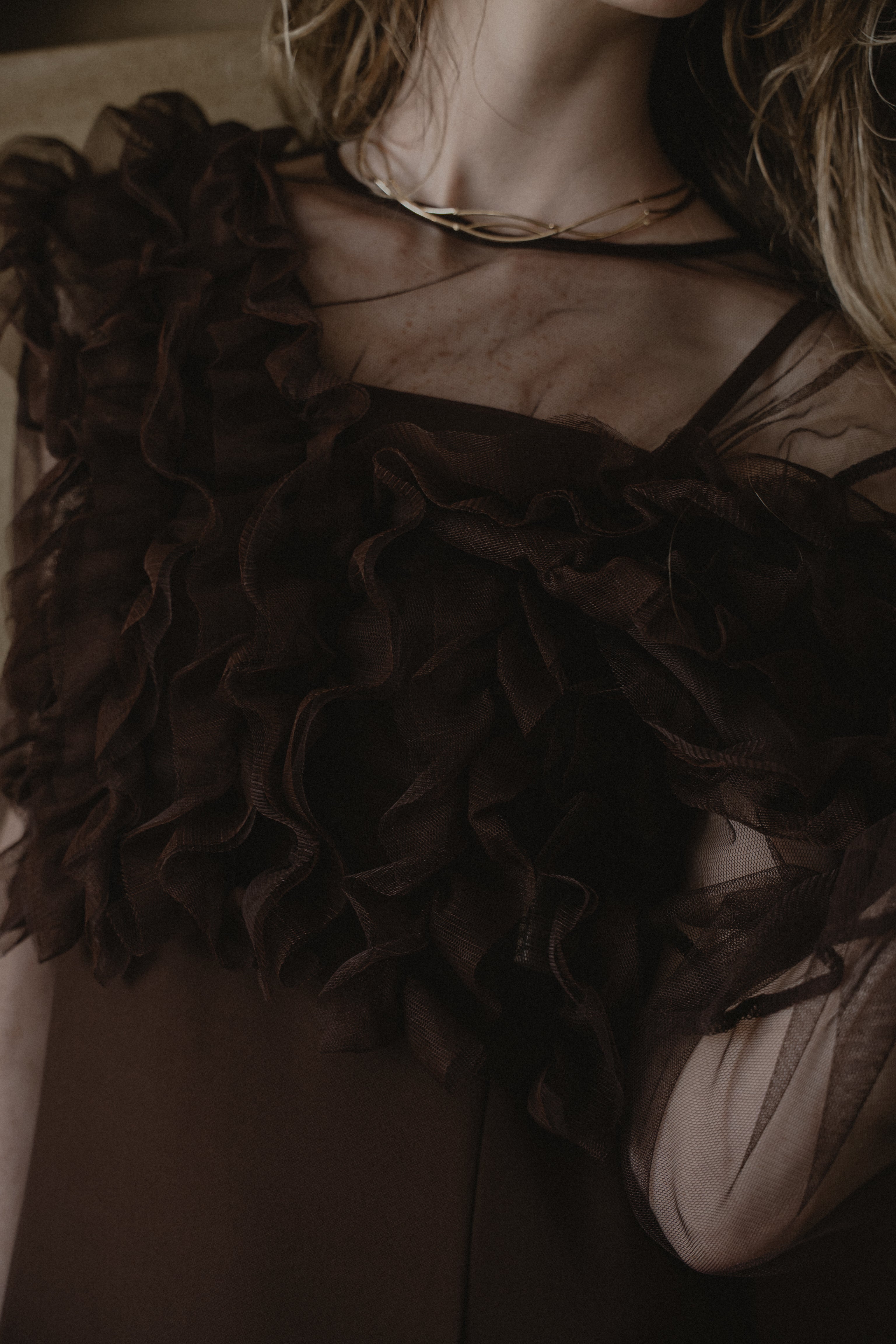913 Many way frill dress