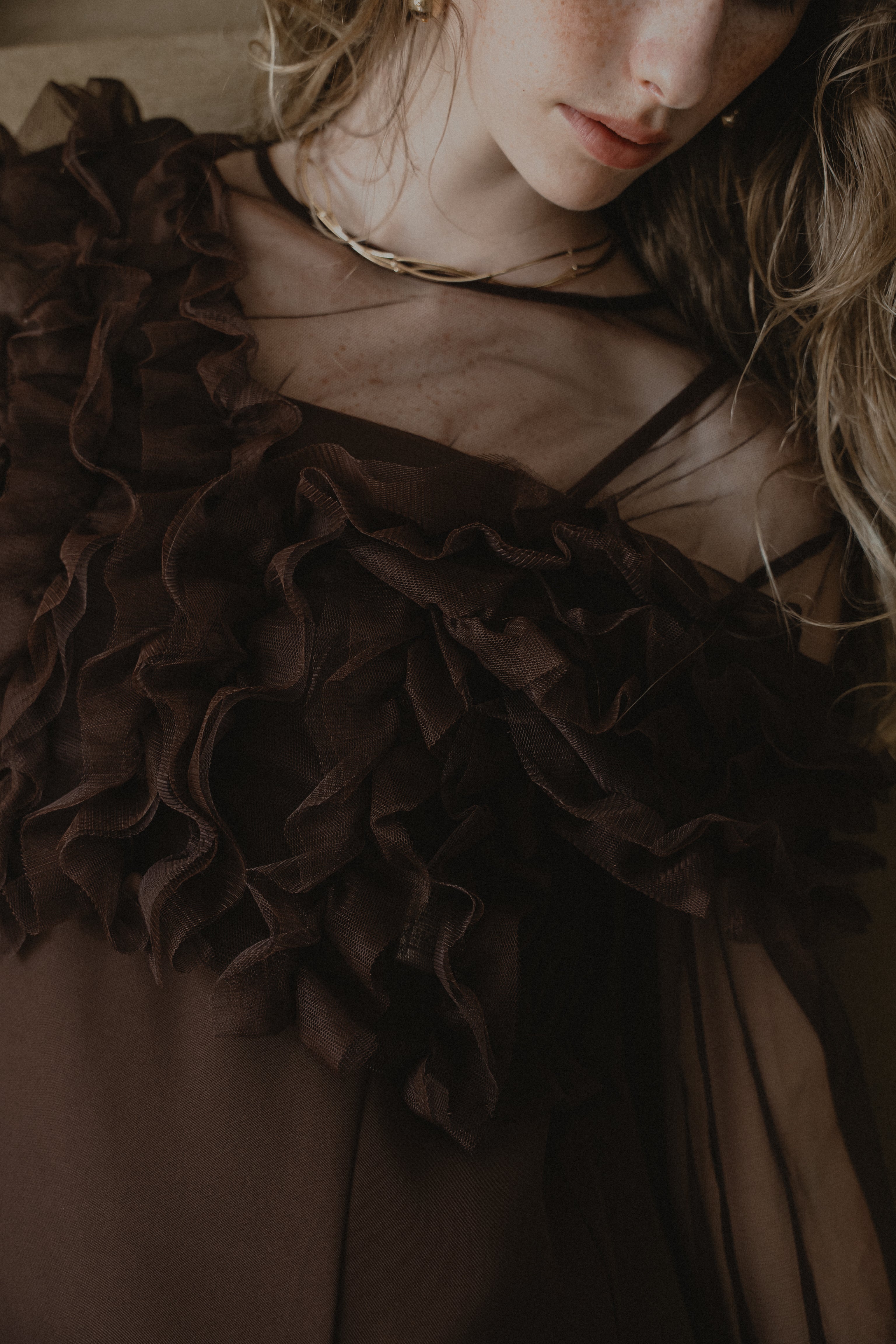 913 Many way frill dress