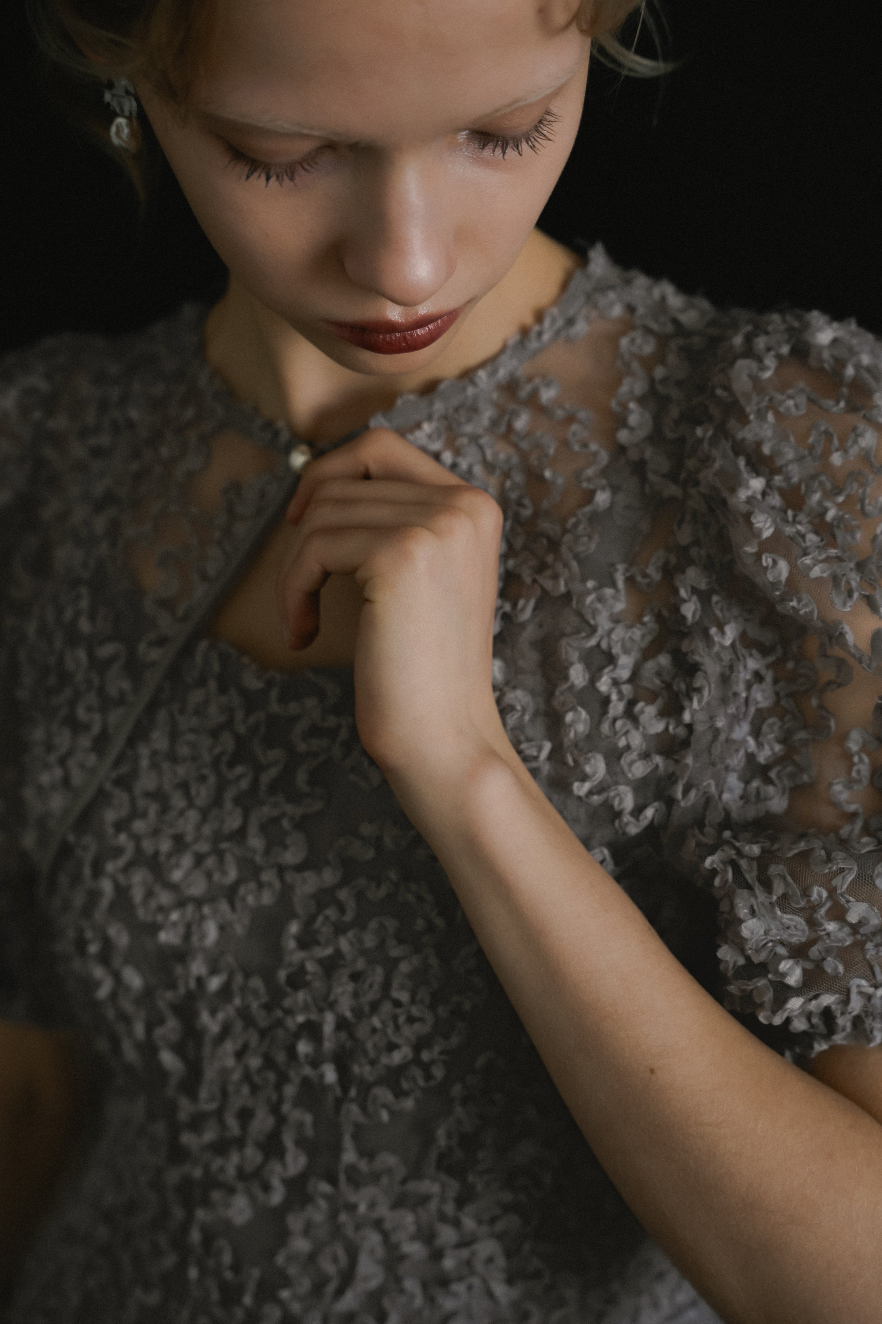 et.UNiVER │1056 Bloom noir dress – et.UNiVER │ 公式オンラインストア