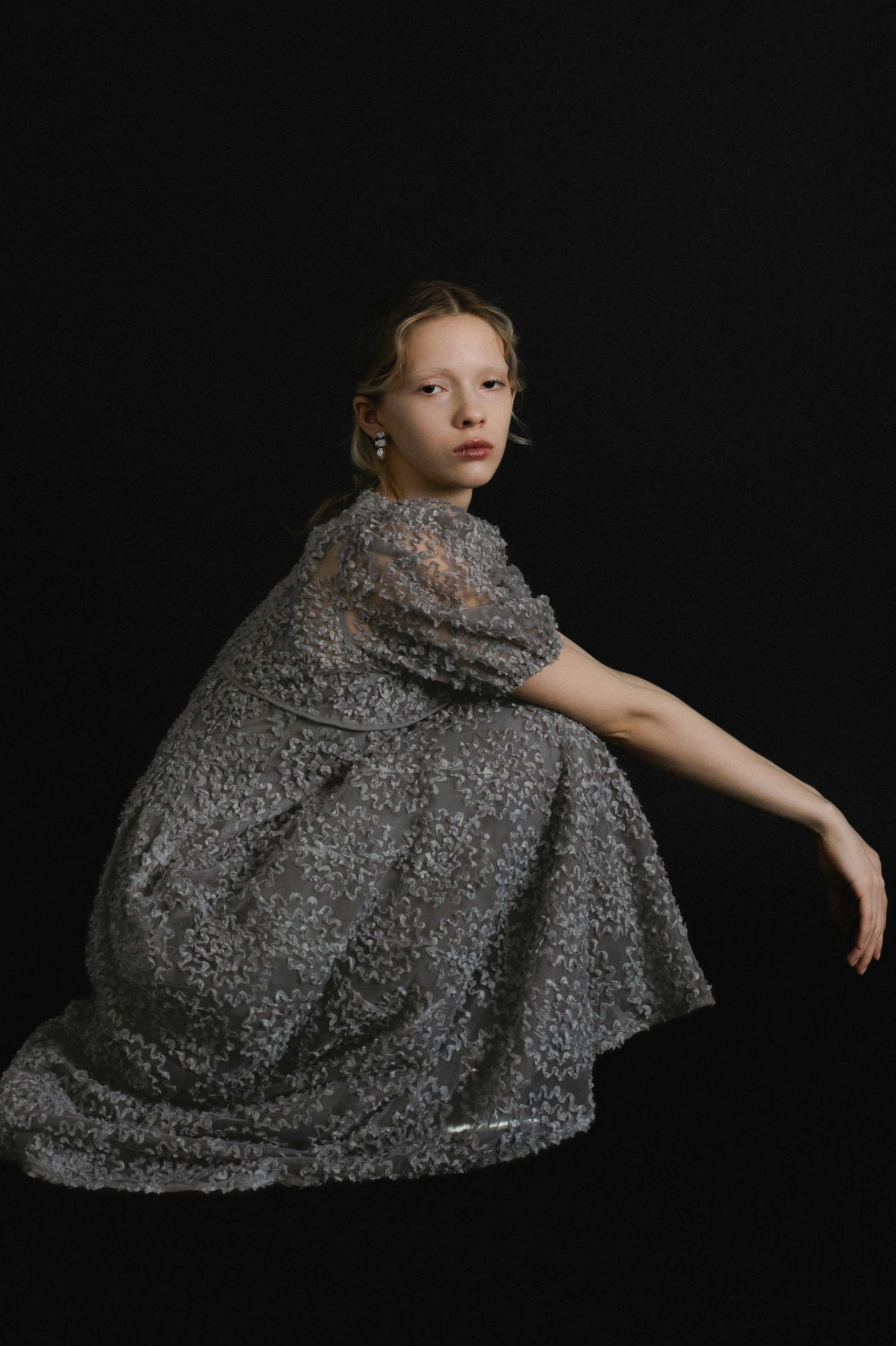 et.UNiVER │1056 Bloom noir dress – et.UNiVER │ 公式オンラインストア