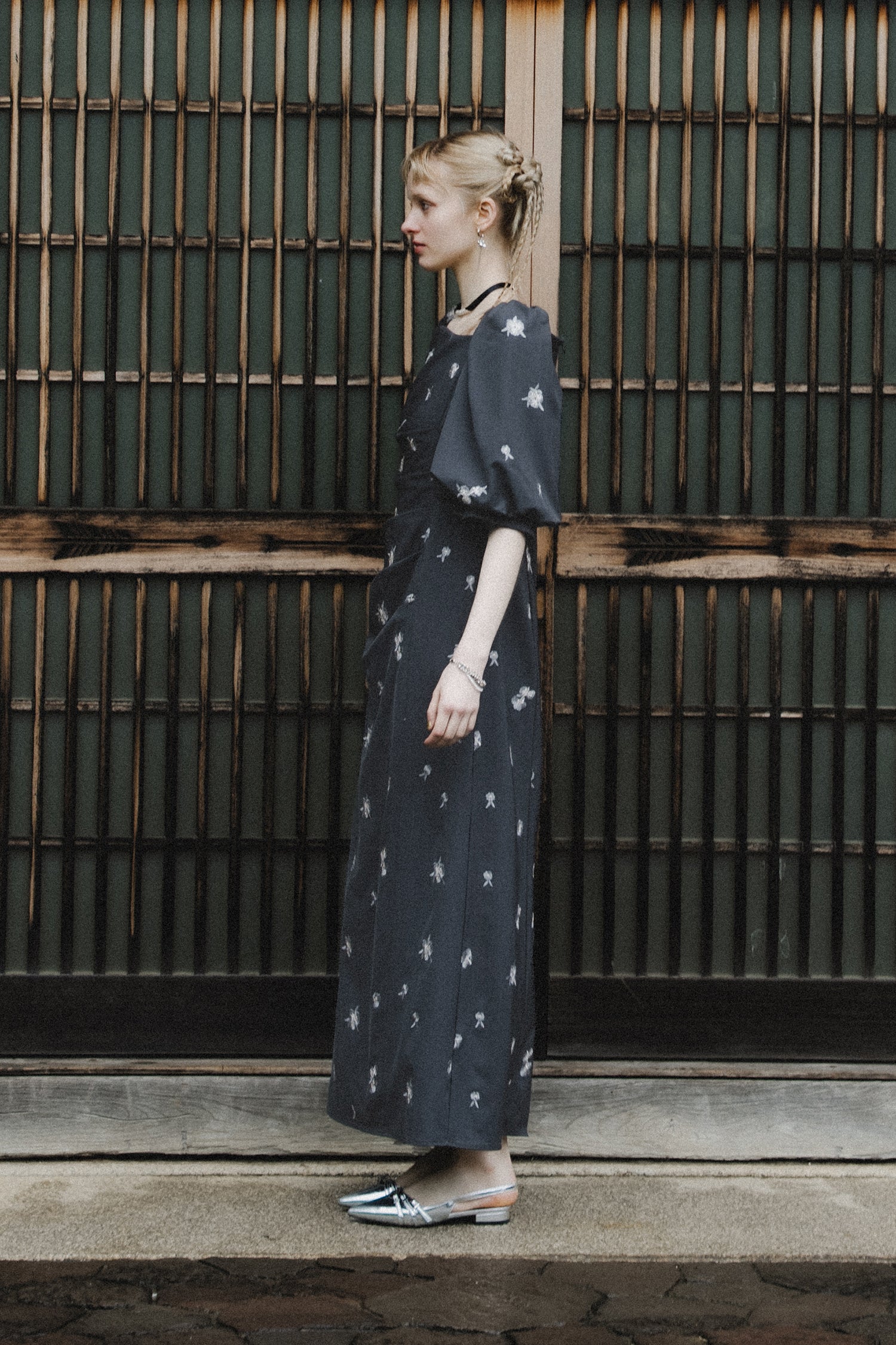 1109 Petal Embroidery Dress