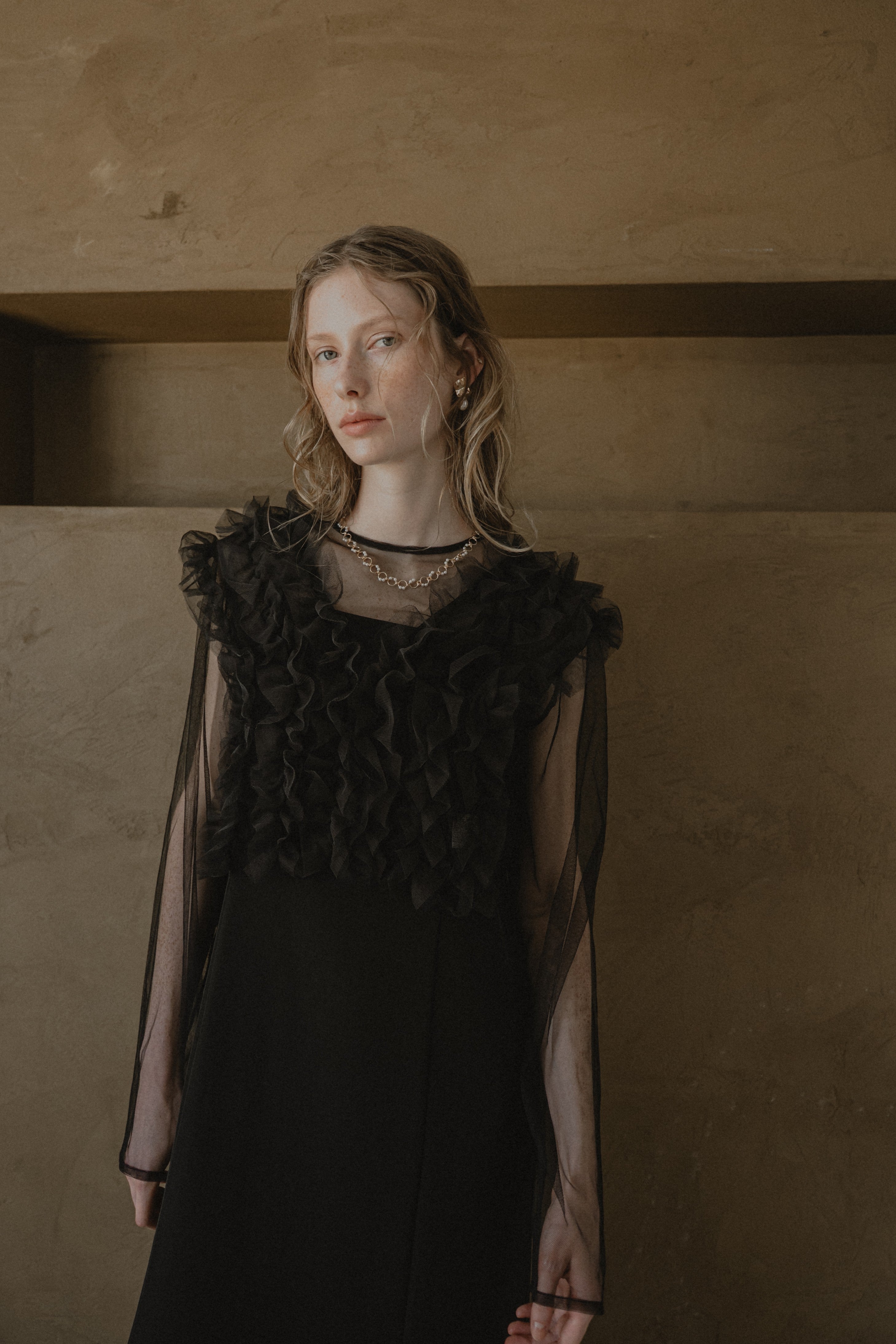 913 Many way frill dress