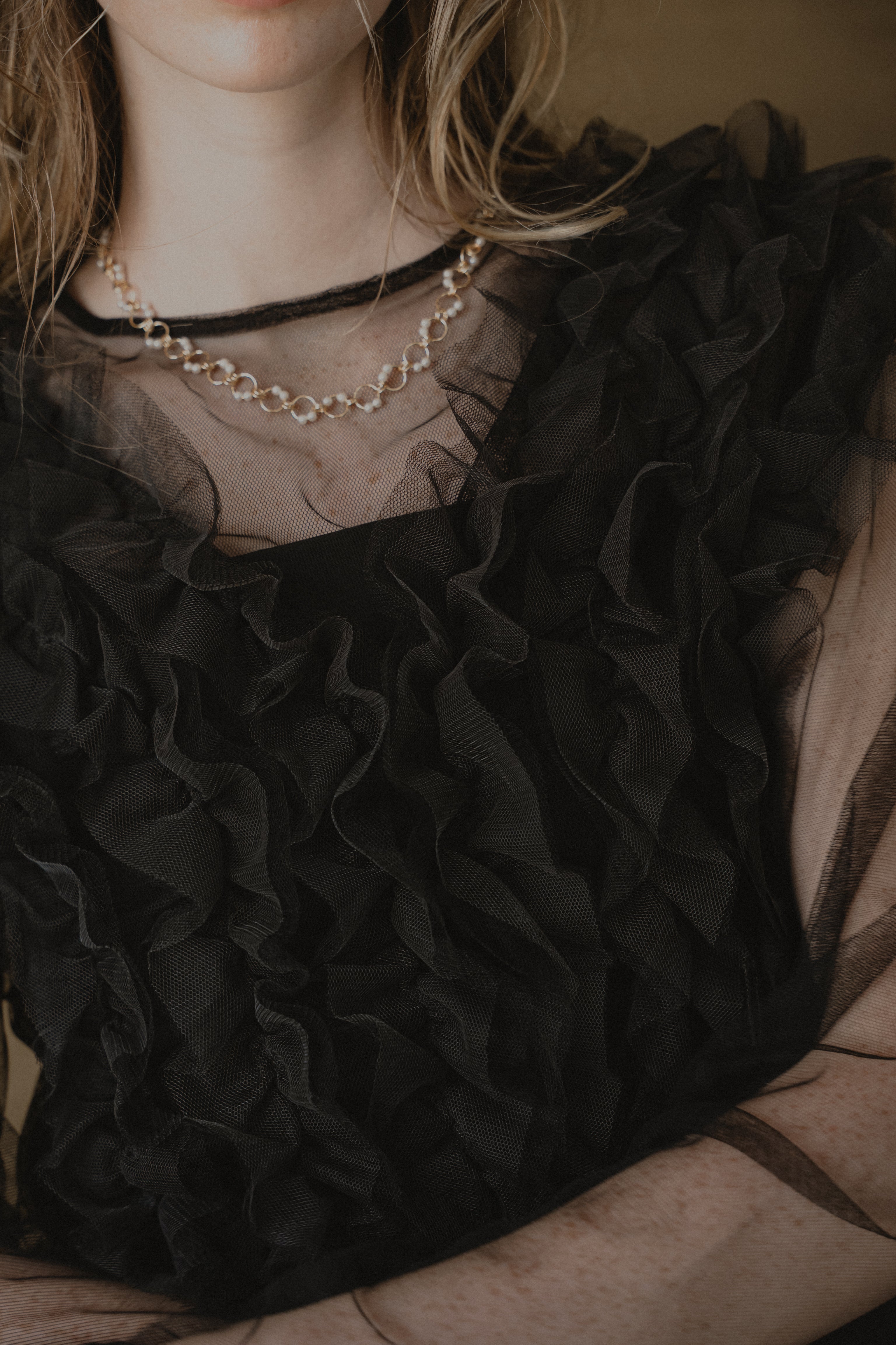 913 Many way frill dress