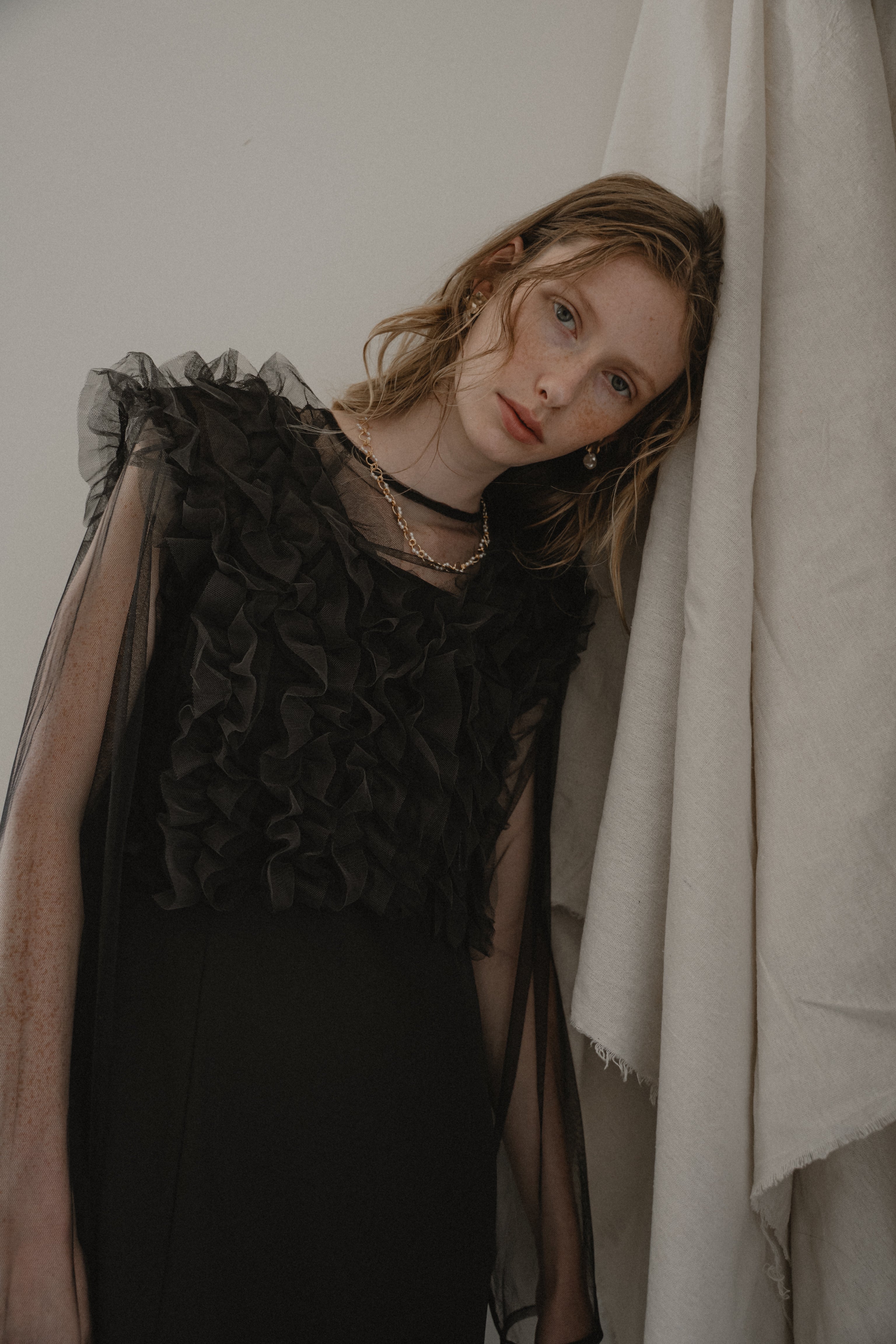 913 Many way frill dress