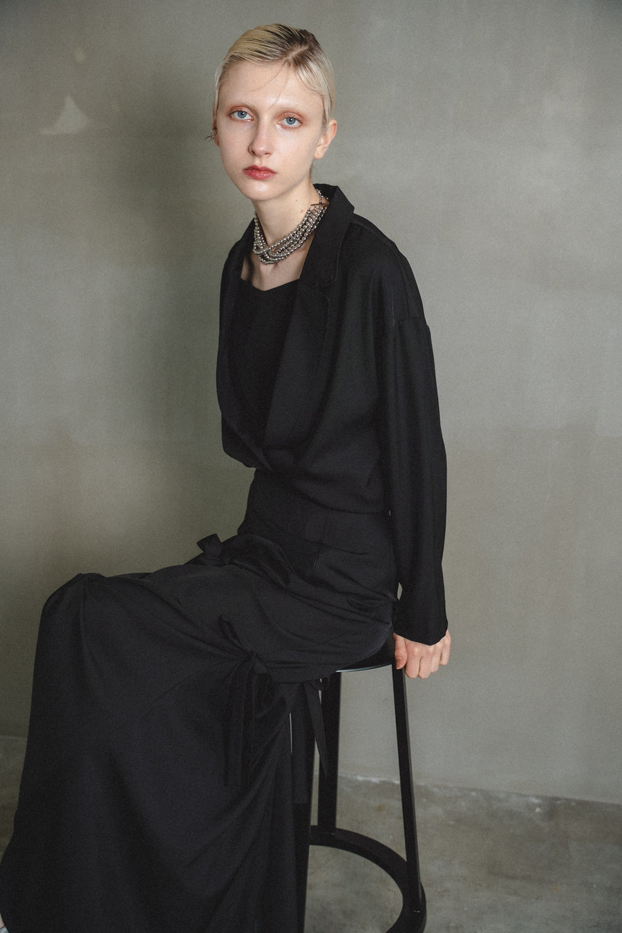 model:173cm size:モデルサイズ color:ブラック