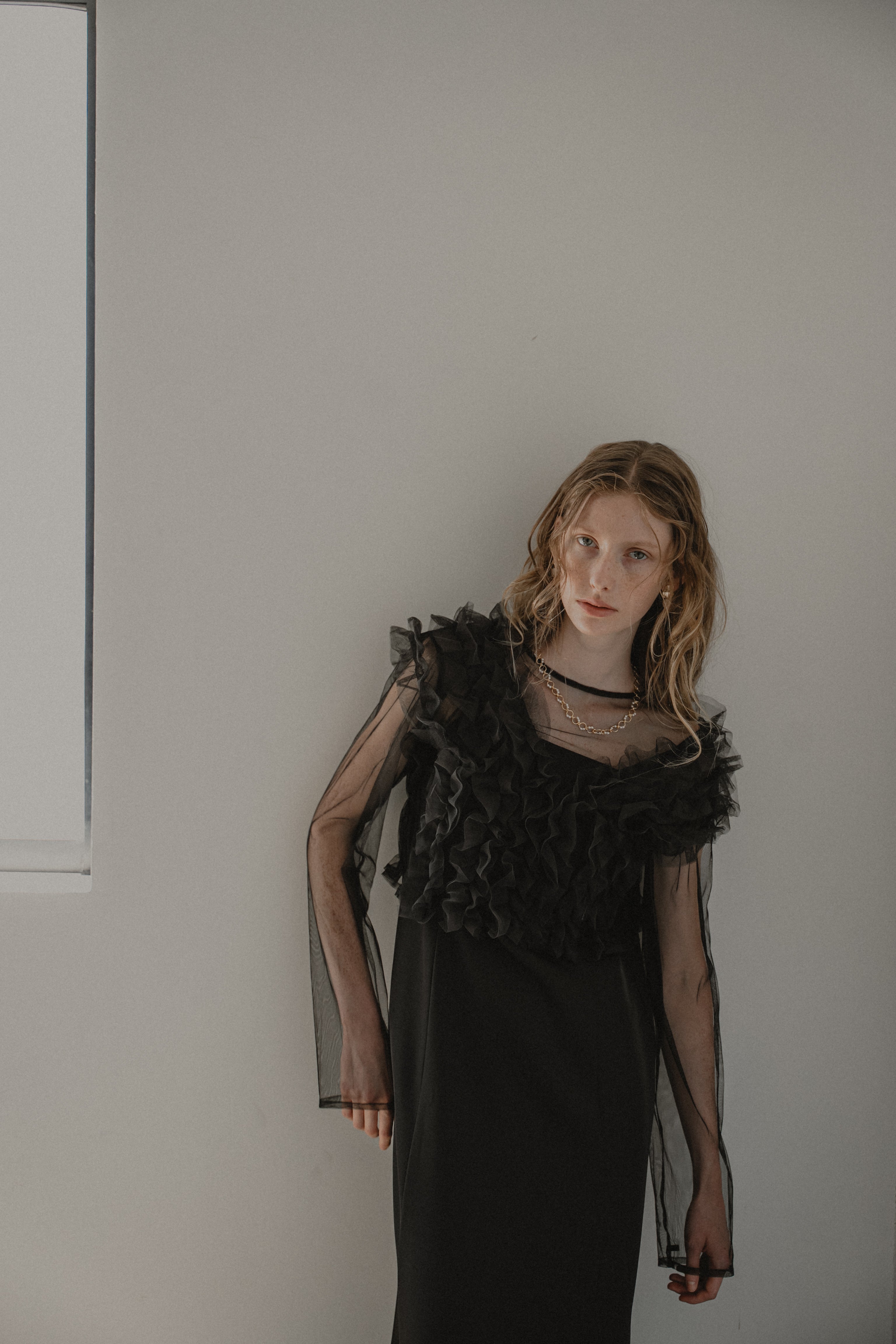 913 Many way frill dress
