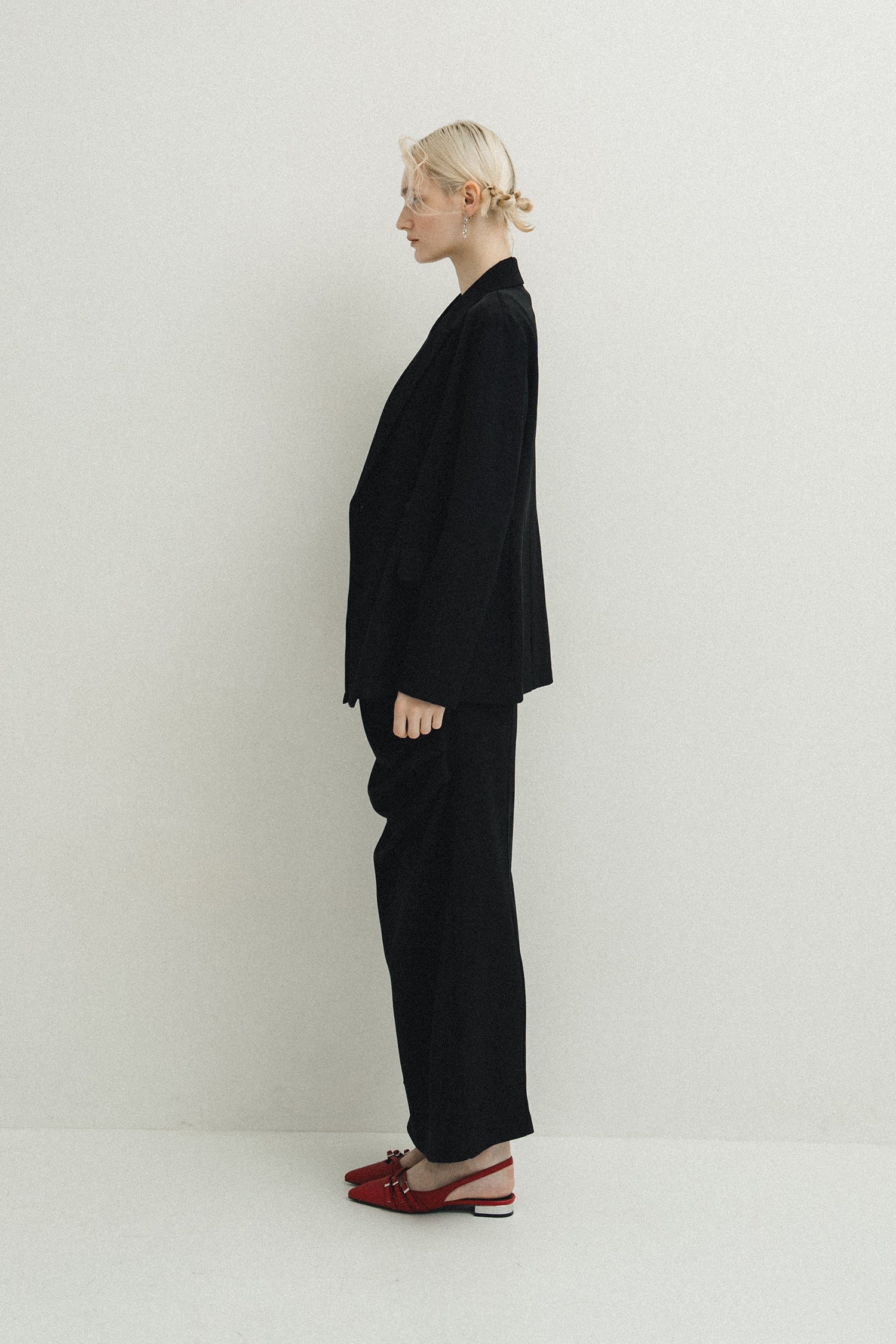 model:174cm size:モデルサイズ color:ブラック