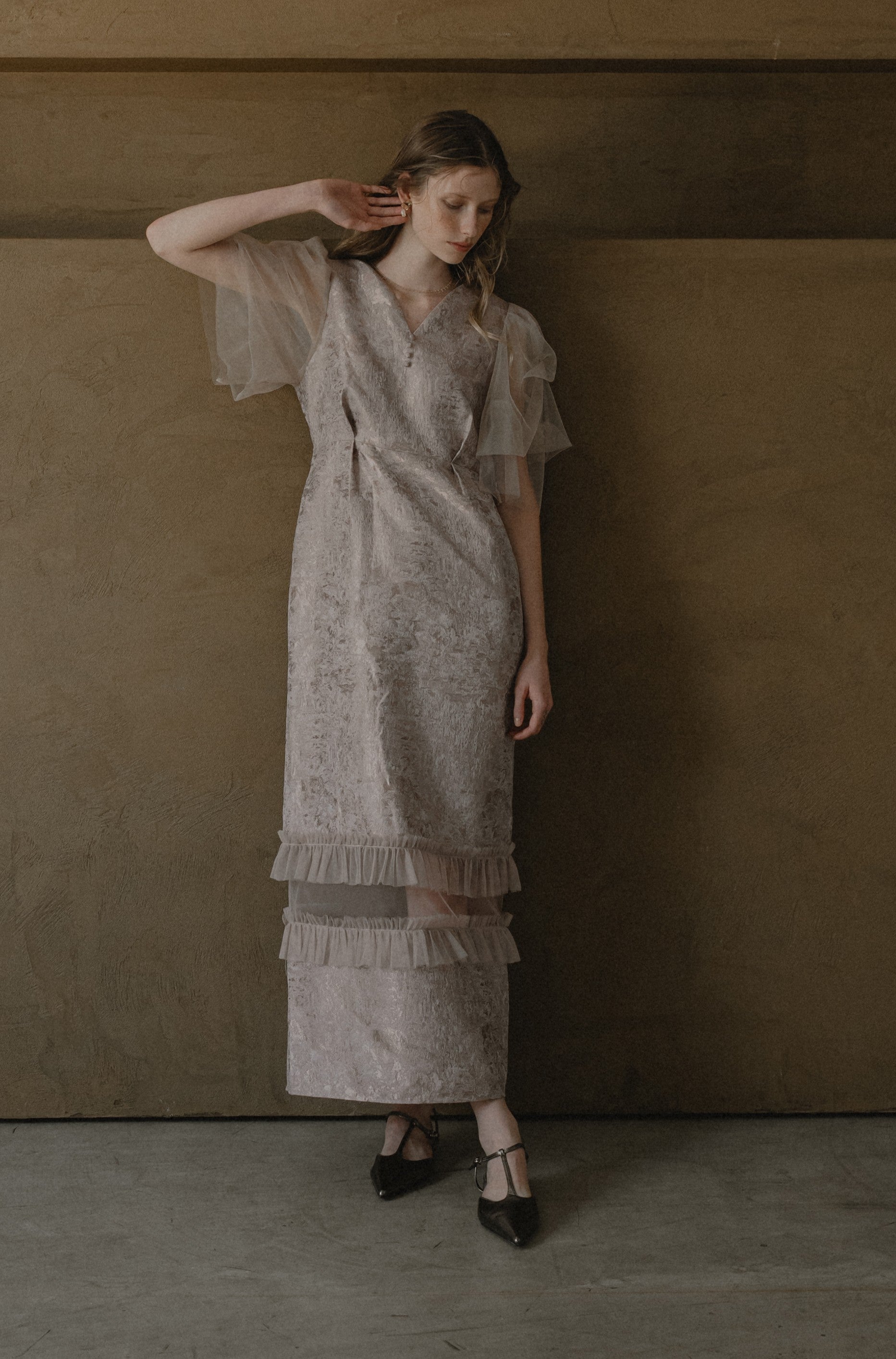 1029 Sheer allure dress