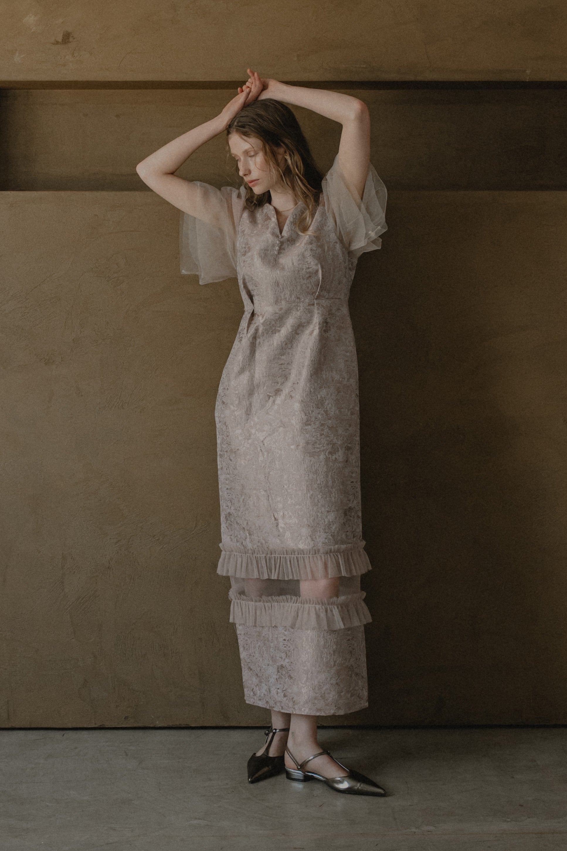 1029 Sheer allure dress