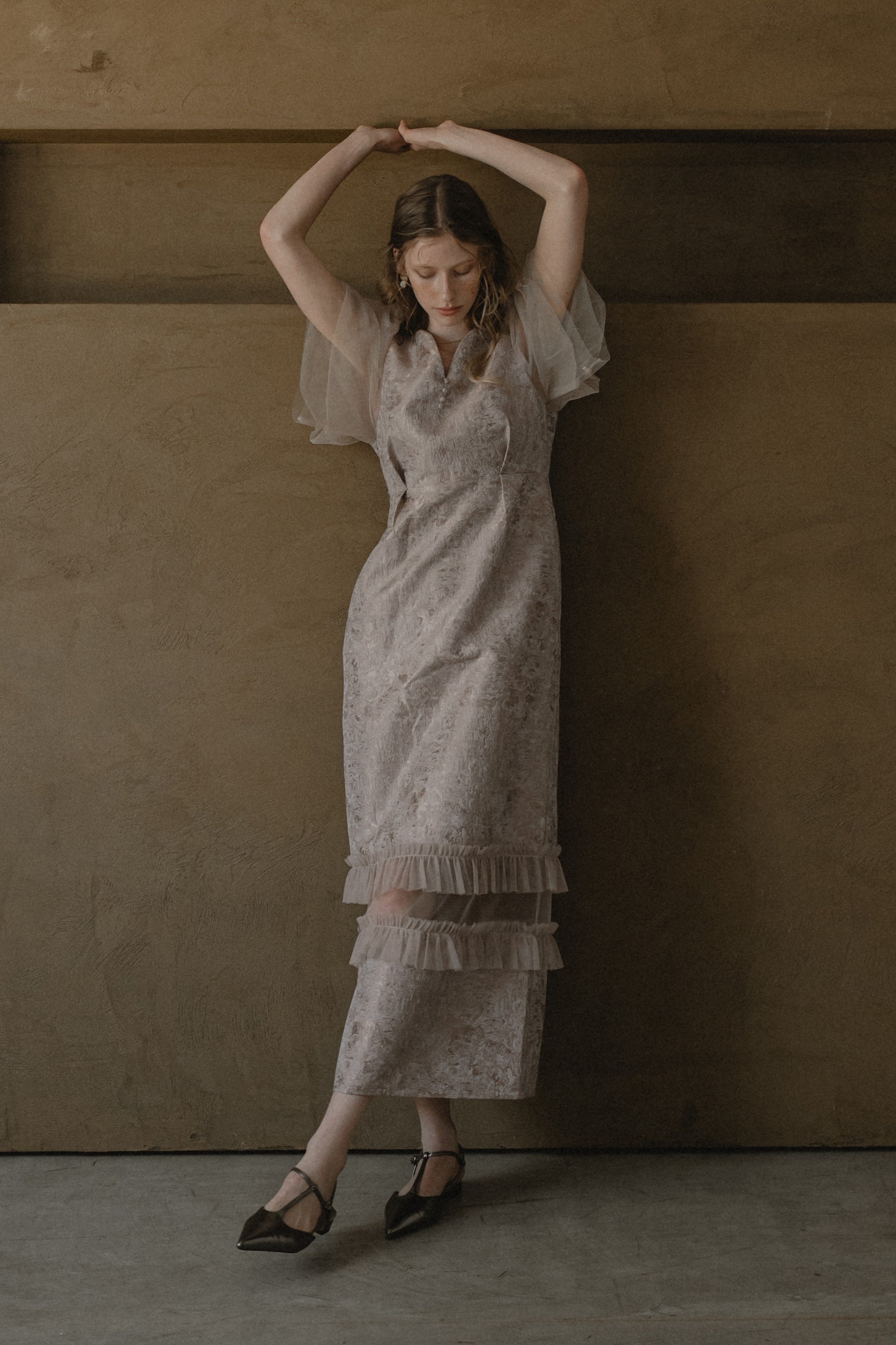 1029 Sheer allure dress