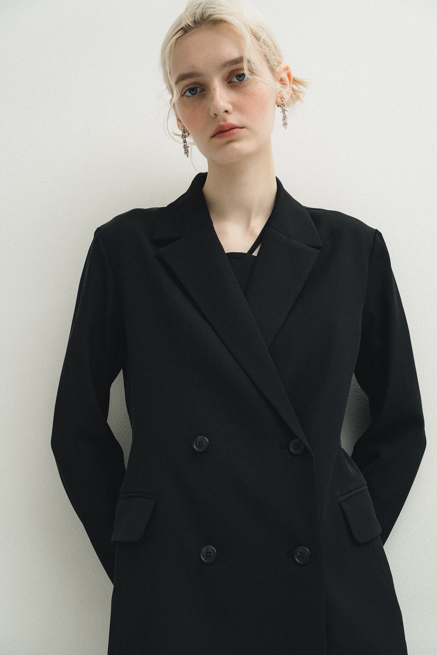 model:174cm size:モデルサイズ color:ブラック