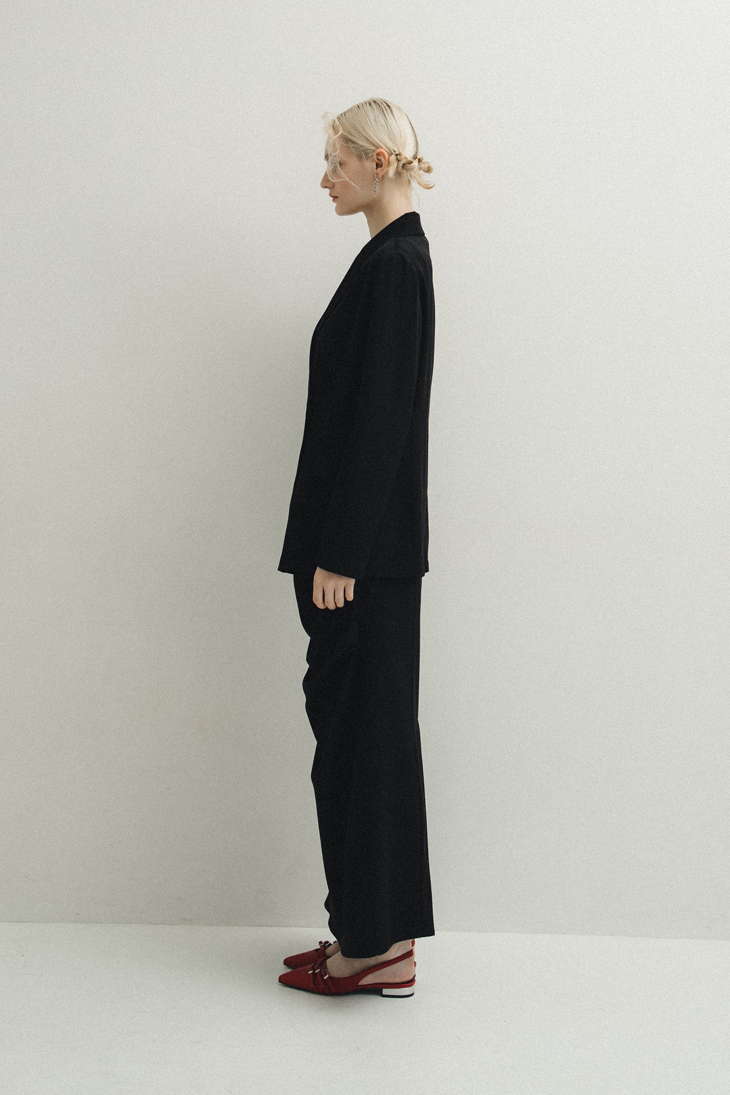 model:174cm size:モデルサイズ color:ブラック