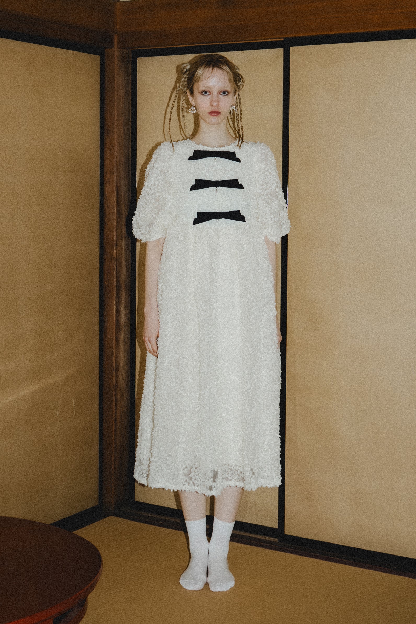 et.UNiVER │ 1107 Baloom ribbon dress – et.UNiVER │ 公式