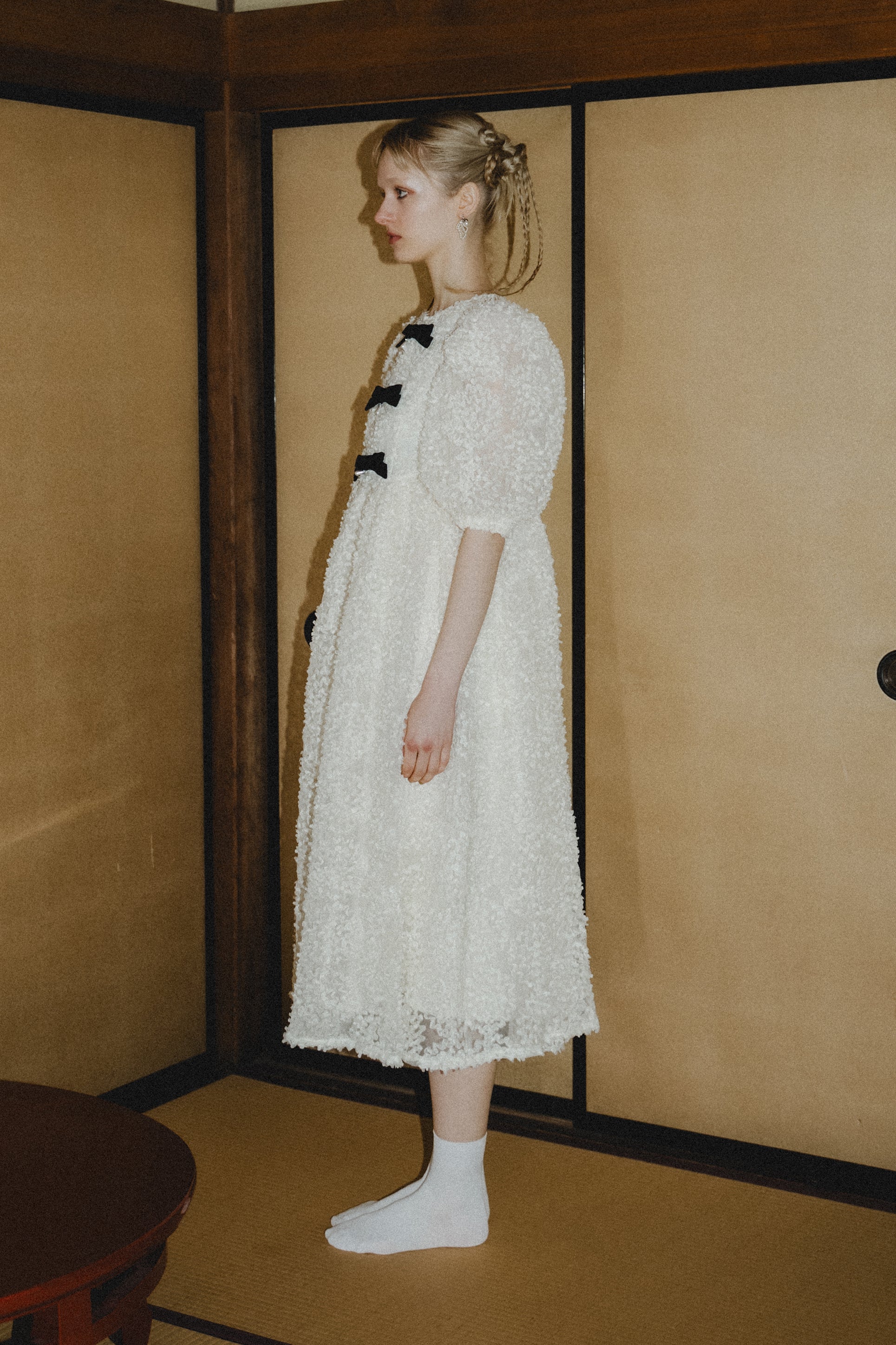 1107 Baloom ribbon dress