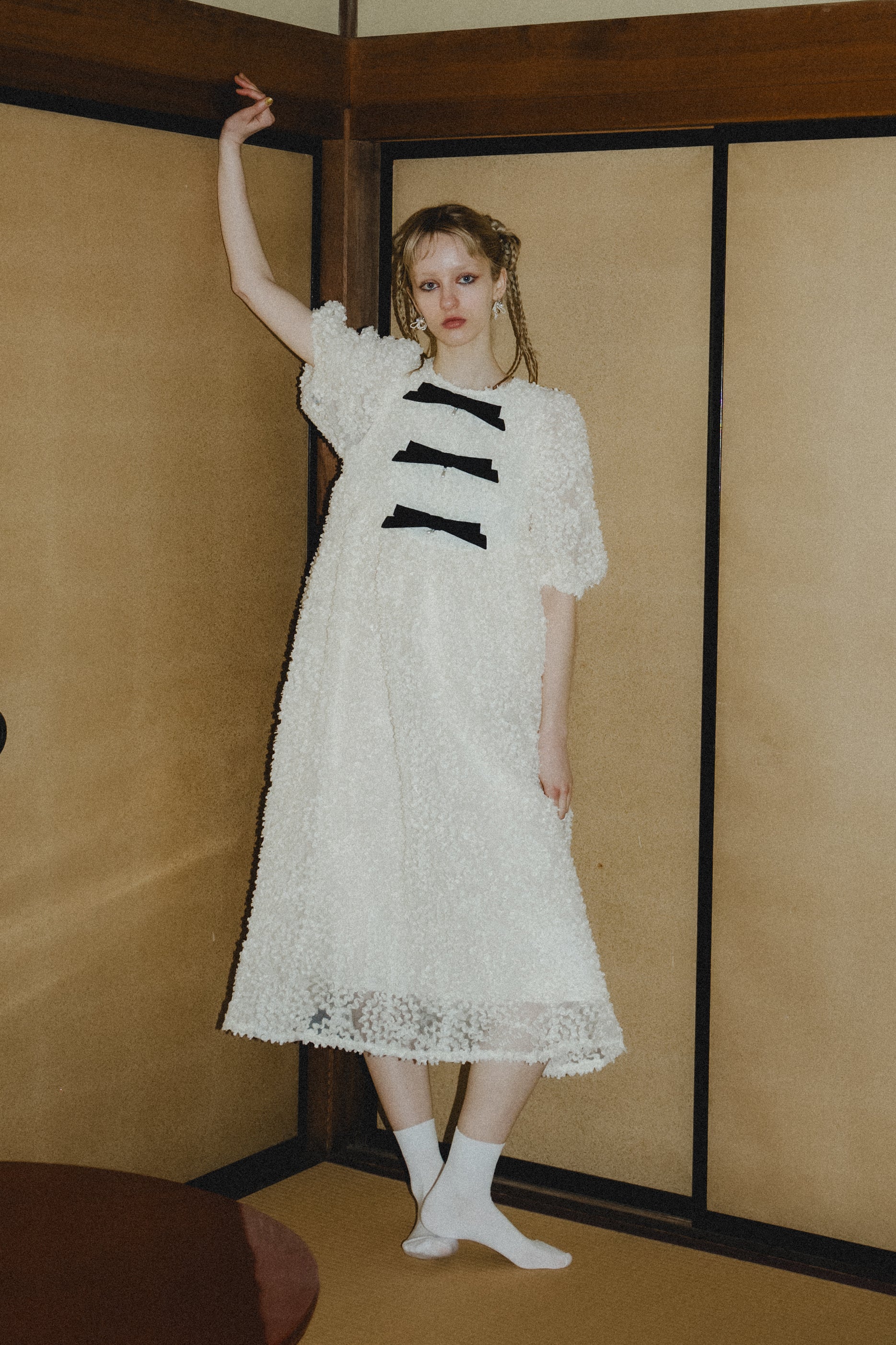 1107 Baloom ribbon dress