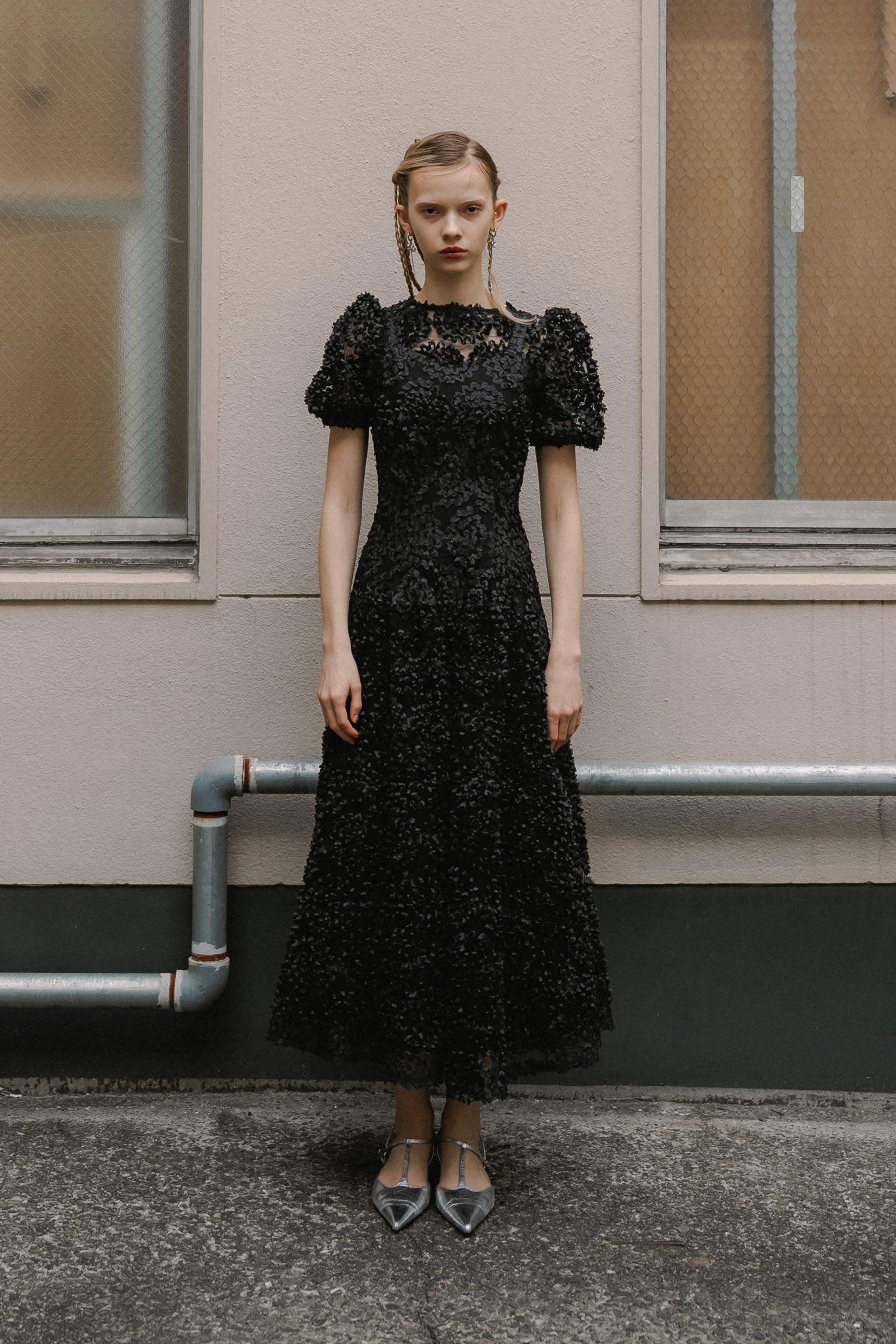 et.univer ドレス　bloom noir dress et.UNiVER │1056 Bloom noir dress – et.UNiVER │ 公式オンラインストア