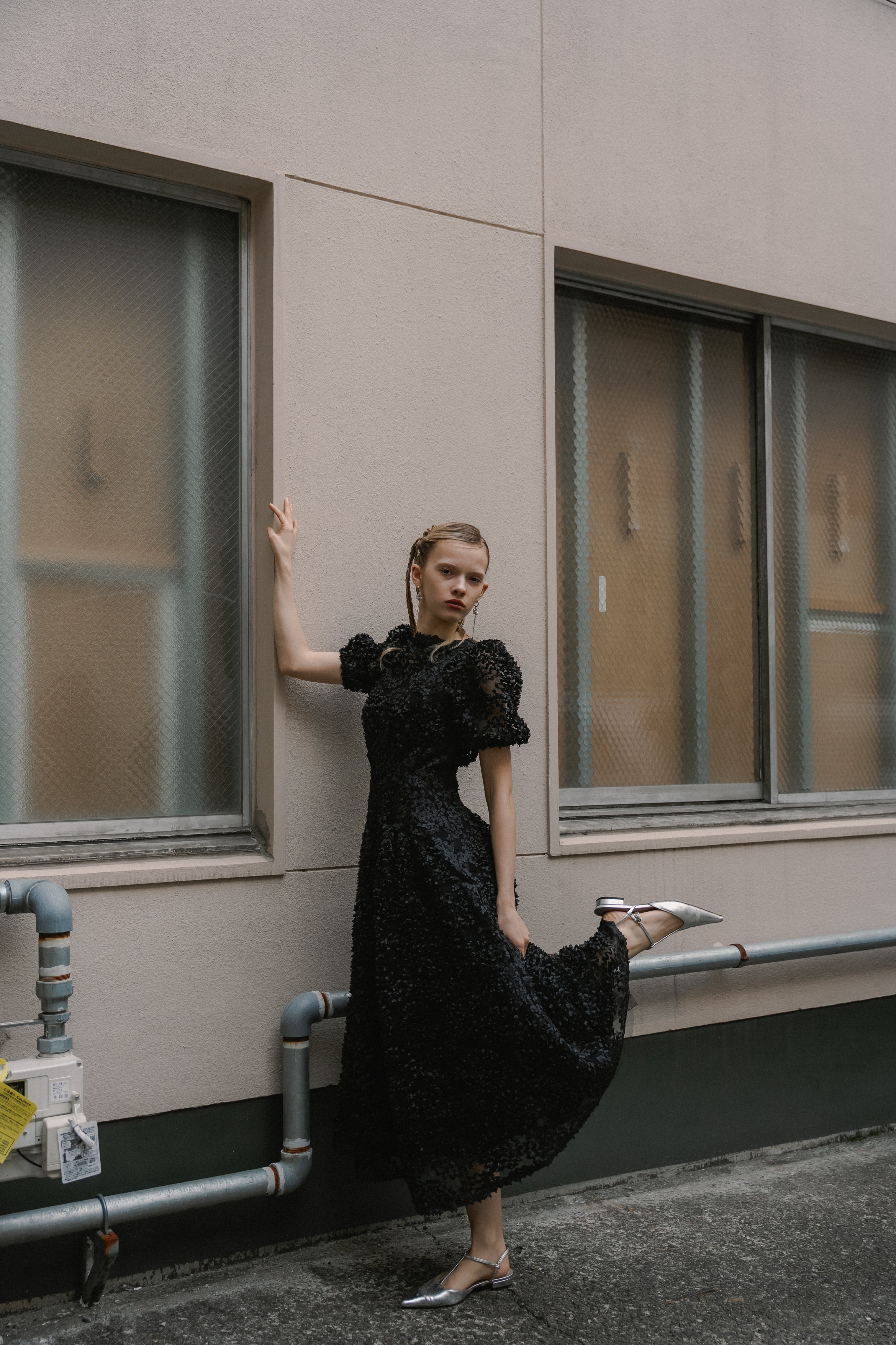 スーツ・フォーマル・ドレス et.UNiVER Bloom noir dress et.UNiVER │1056 Bloom noir dress – et.UNiVER │ 公式オンラインストア
