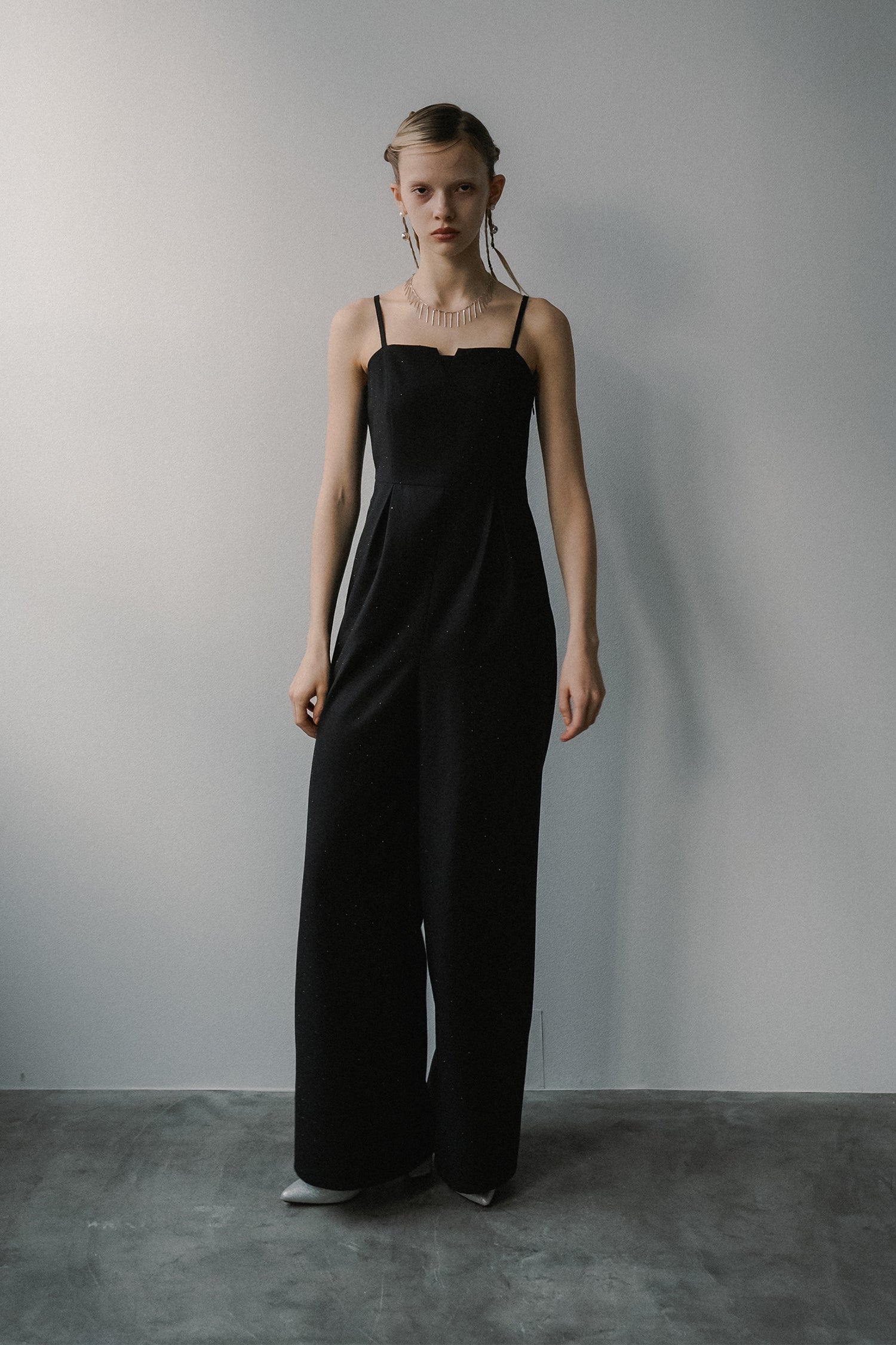1060 Midnight dot pants dress