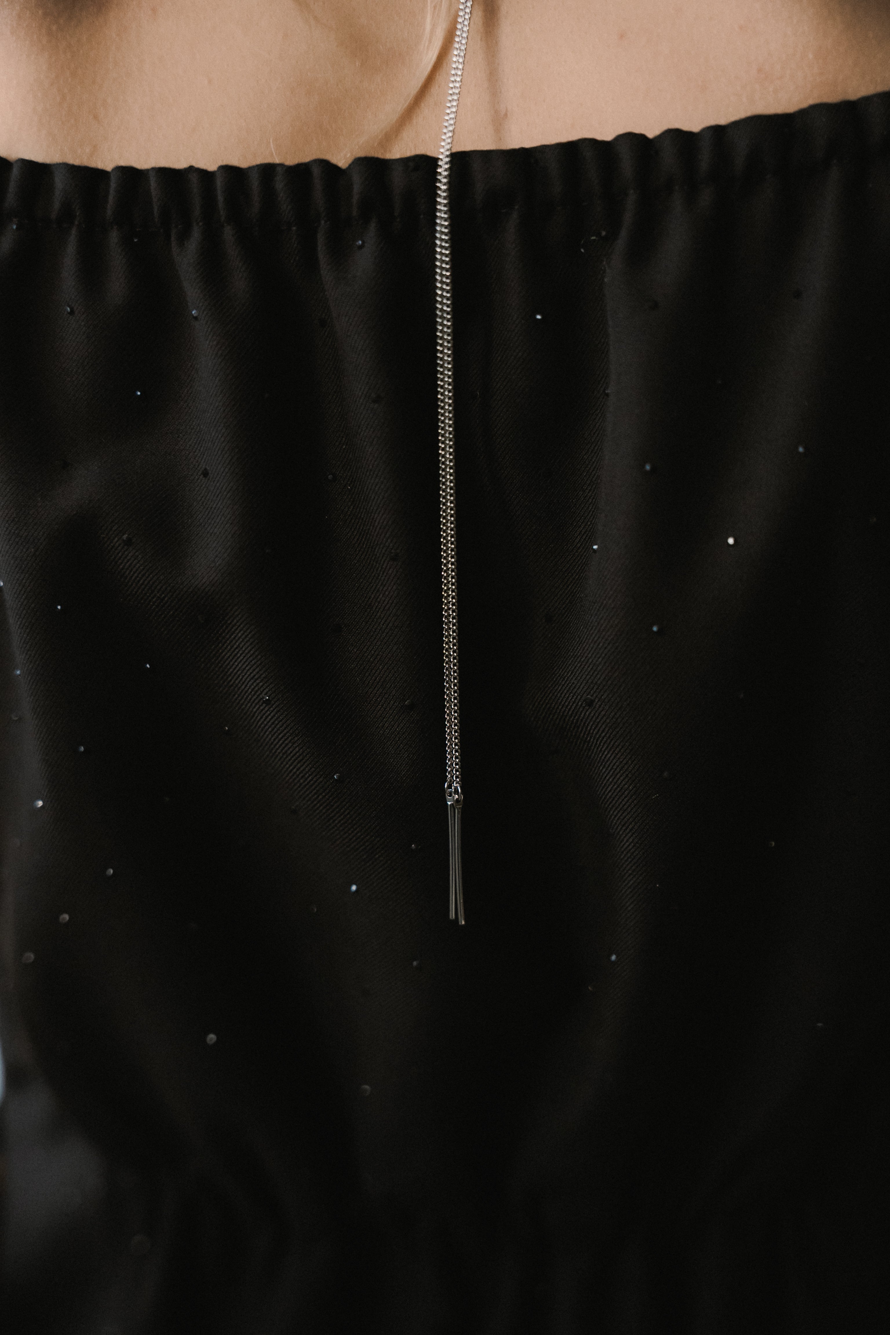 1060 Midnight dot pants dress