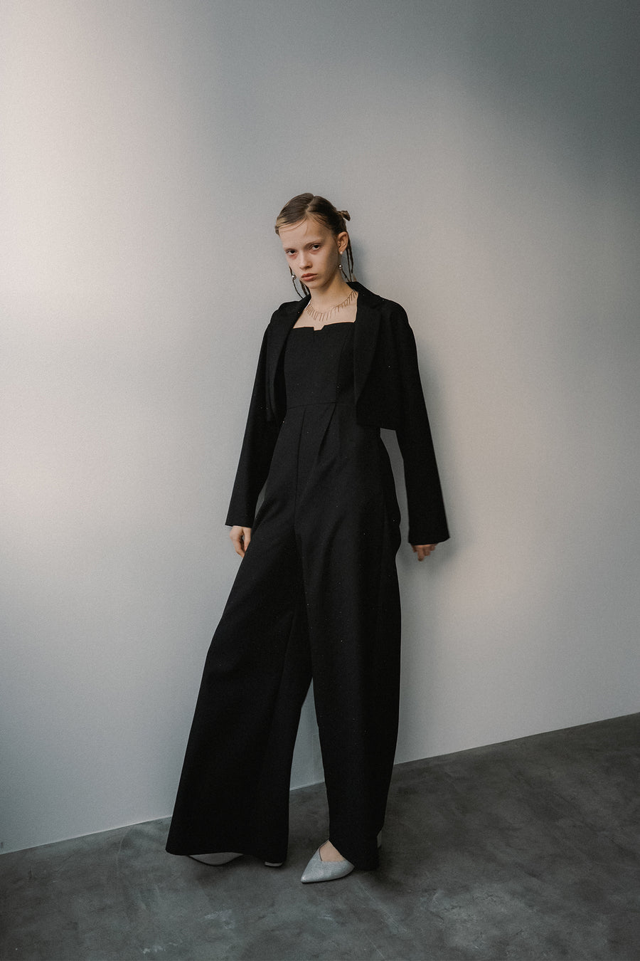 model:173cm size:L color:ブラック