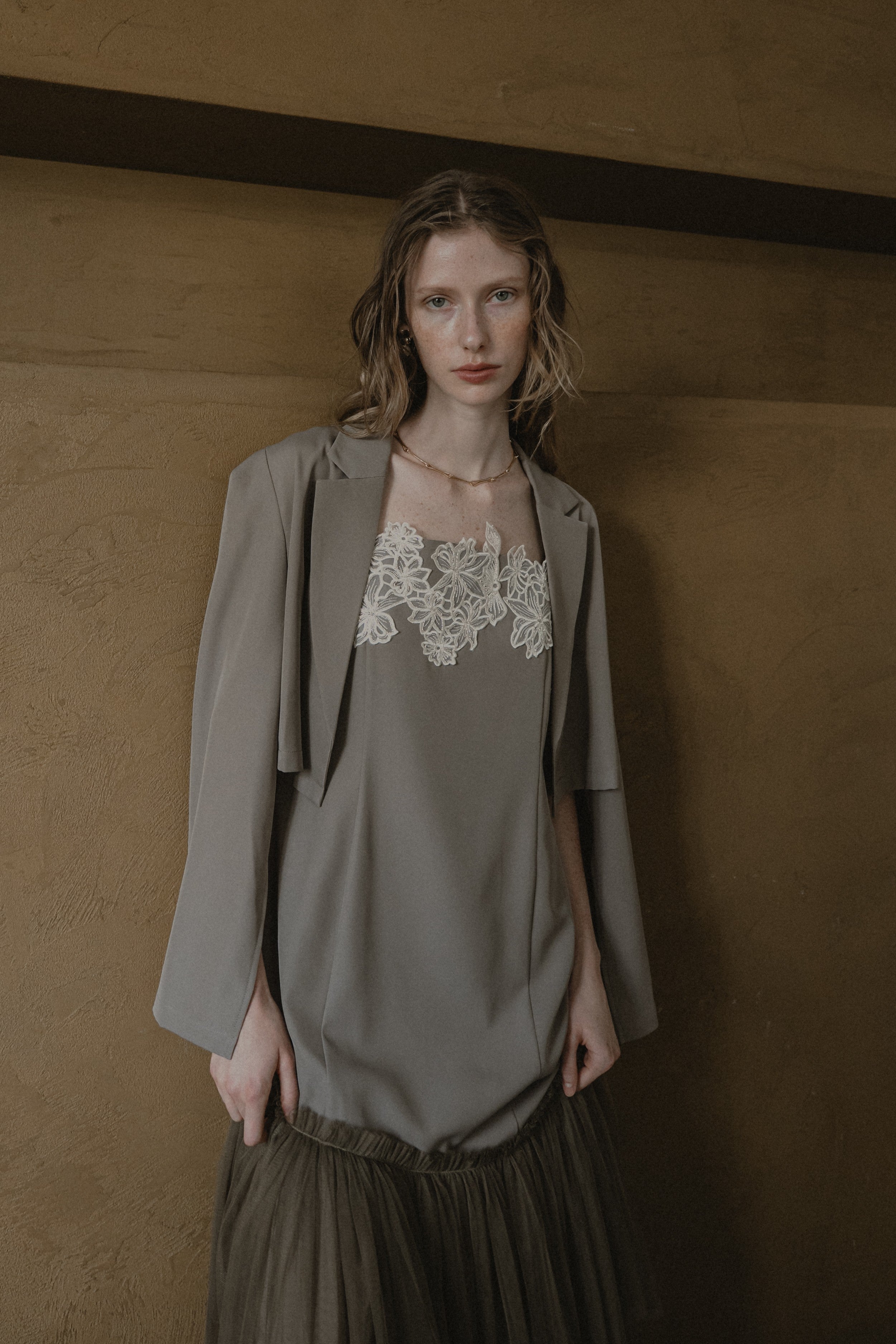 1012 Layered tulle dress