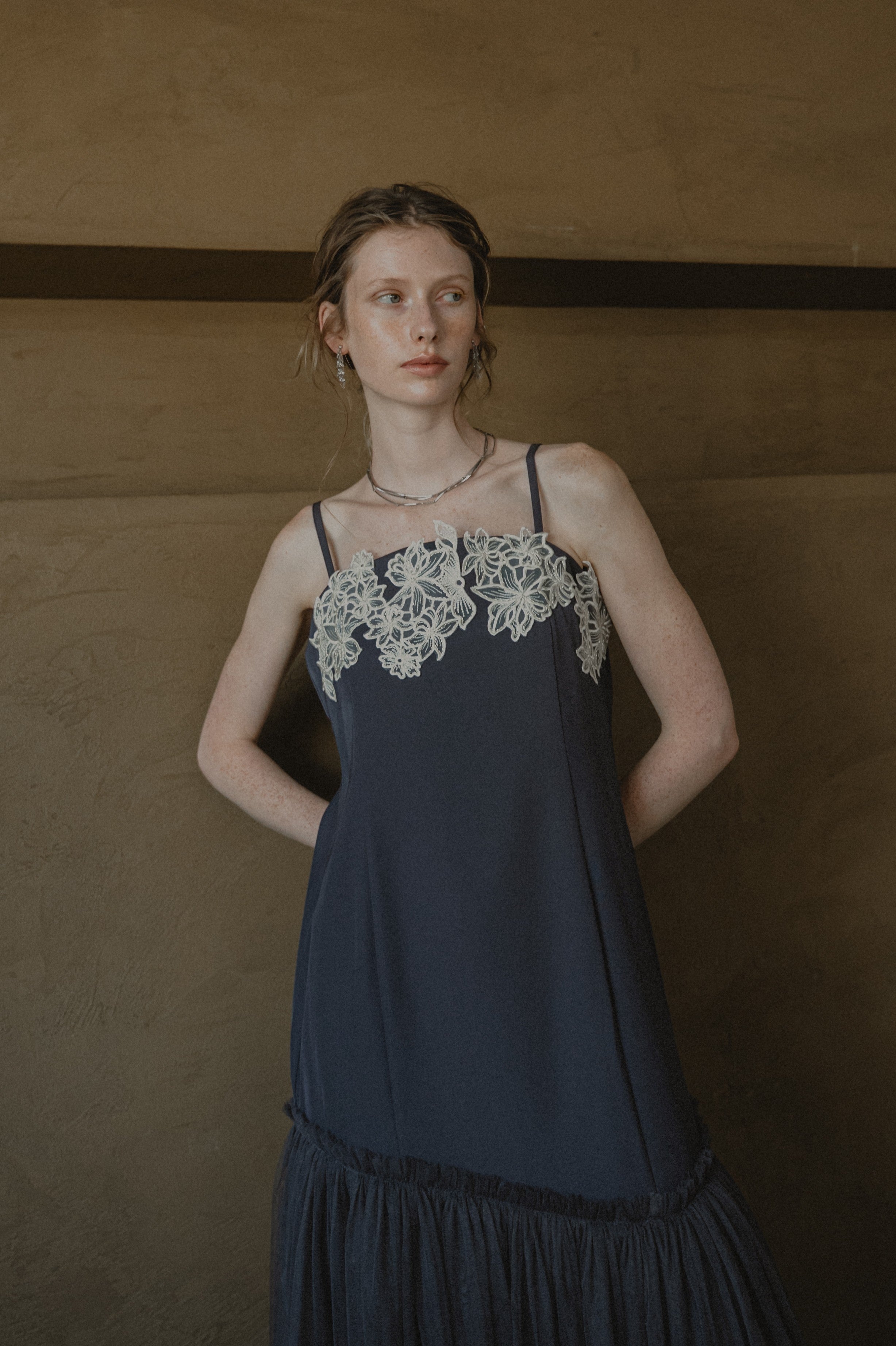 1012 Layered tulle dress