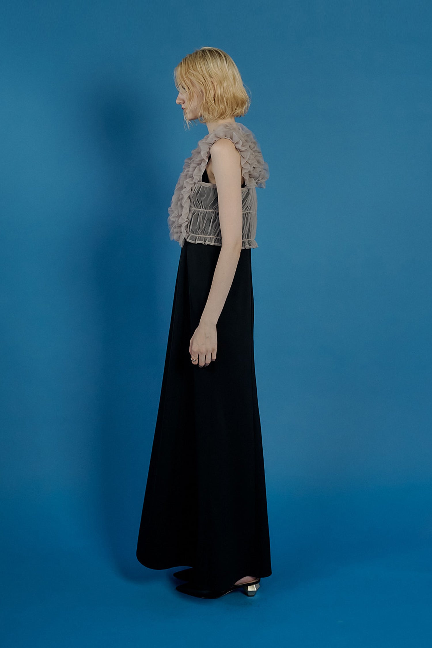 913 Many way frill dress