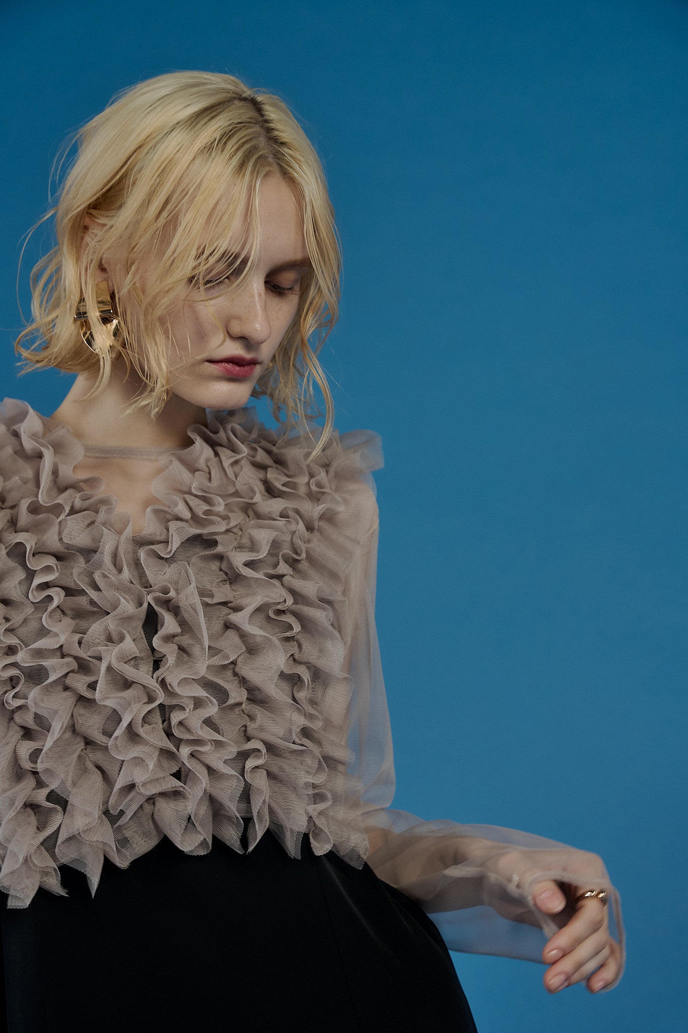 913 Many way frill dress