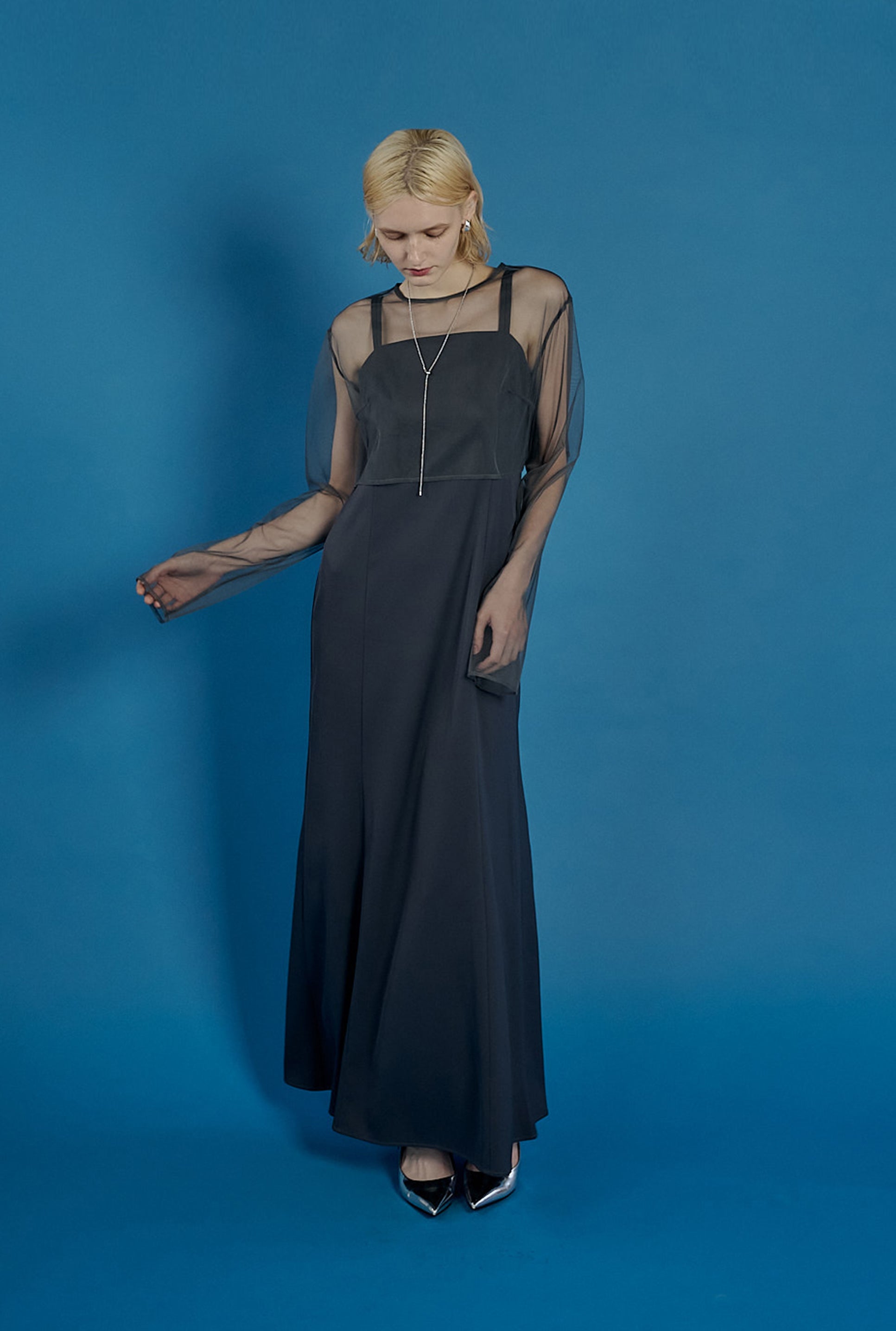 913 Many way frill dress