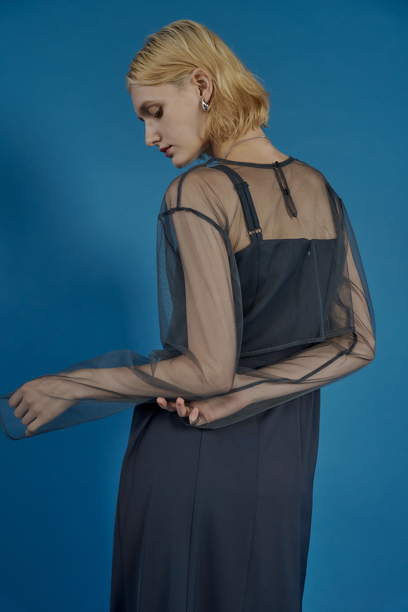 913 Many way frill dress