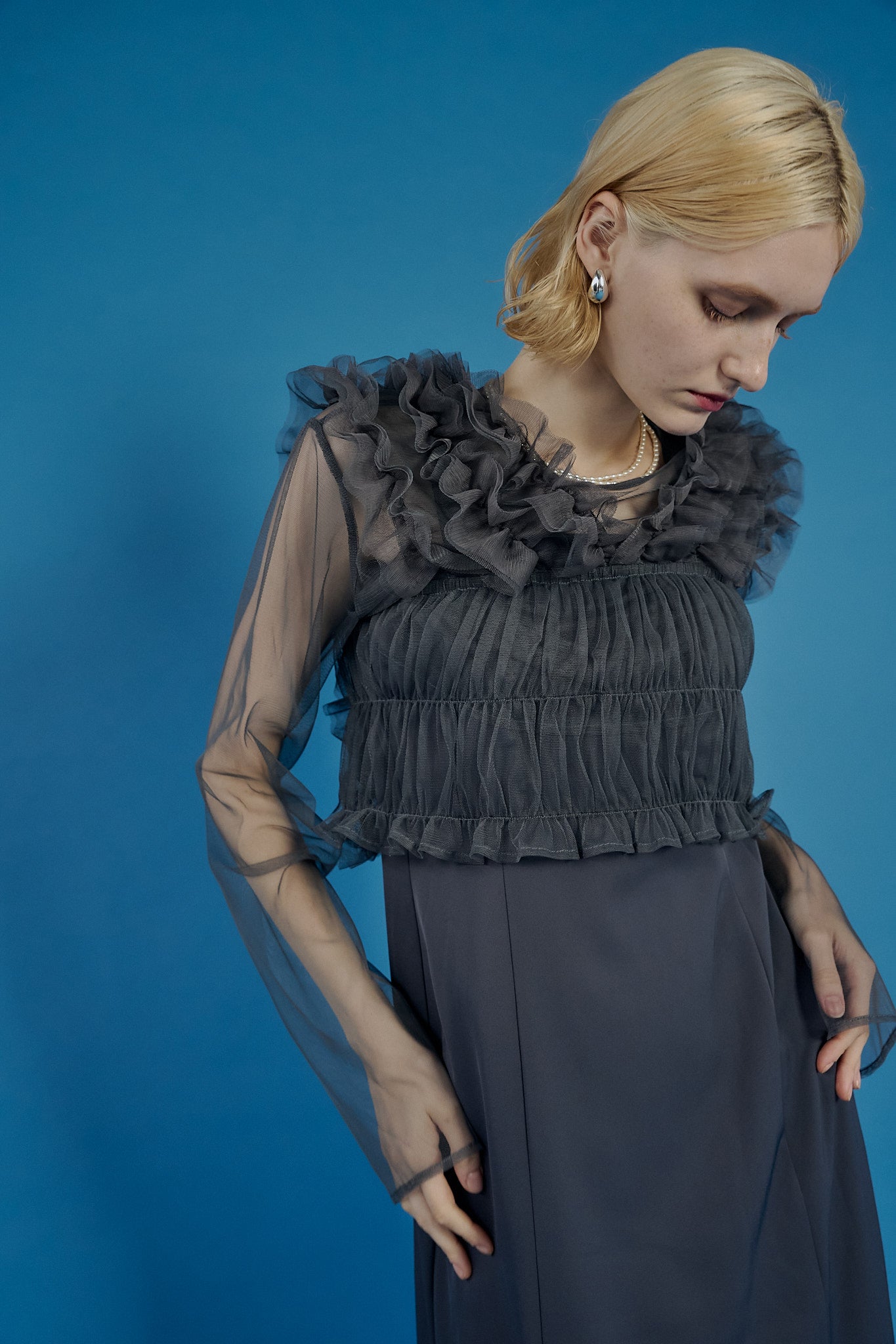 913 Many way frill dress