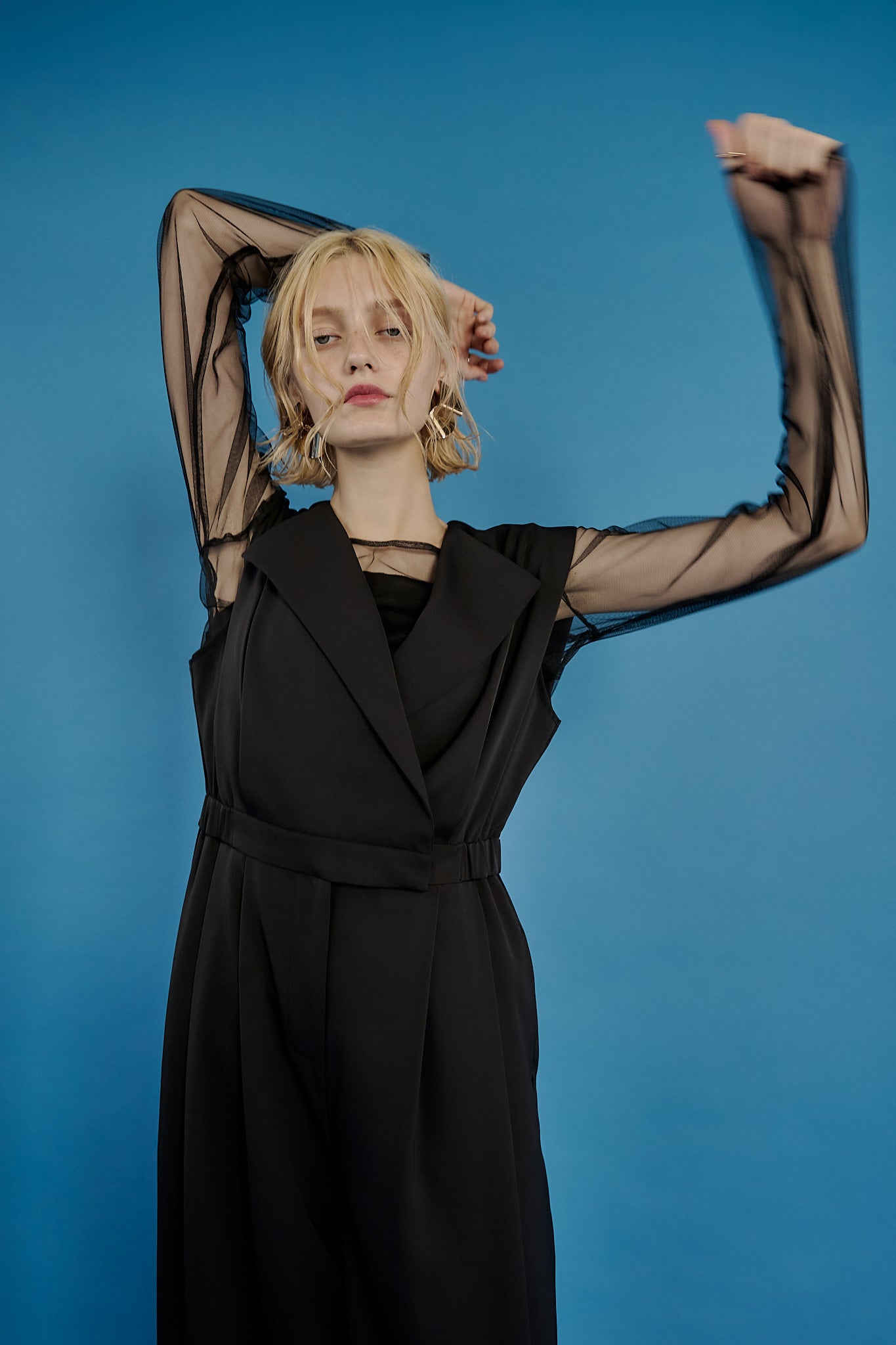 920 Standout collar all-in-pants