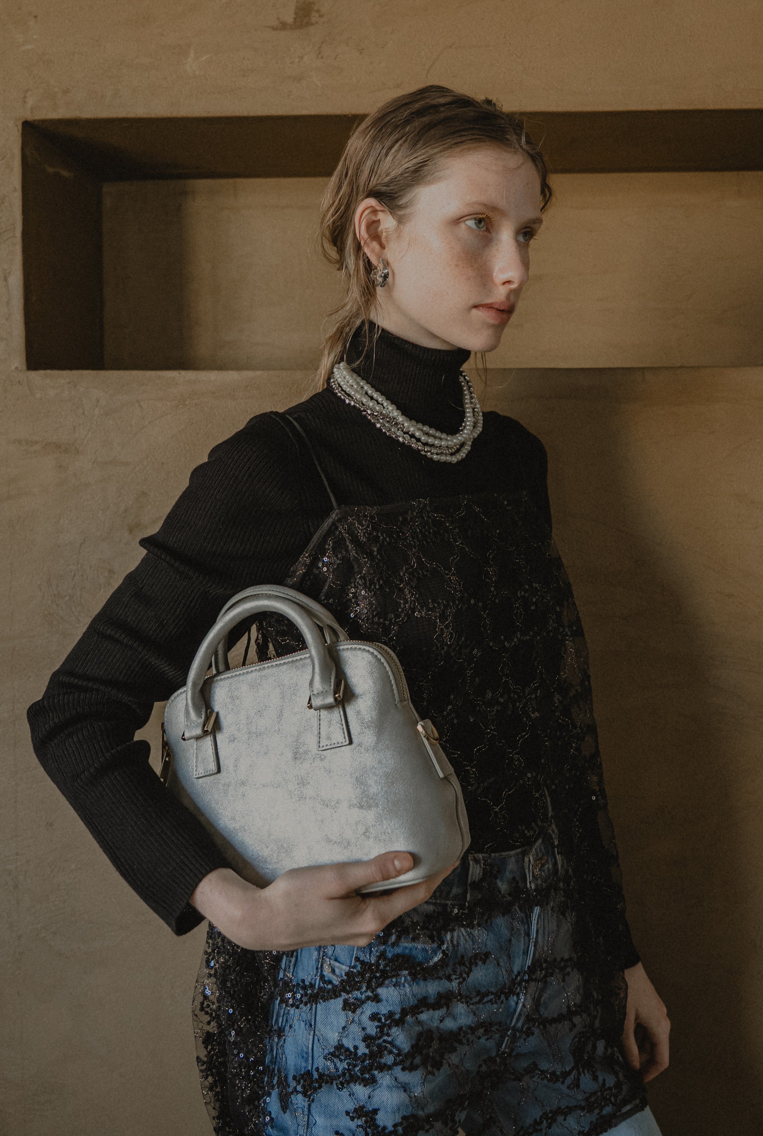 988 Metallic Muse Dome Bag