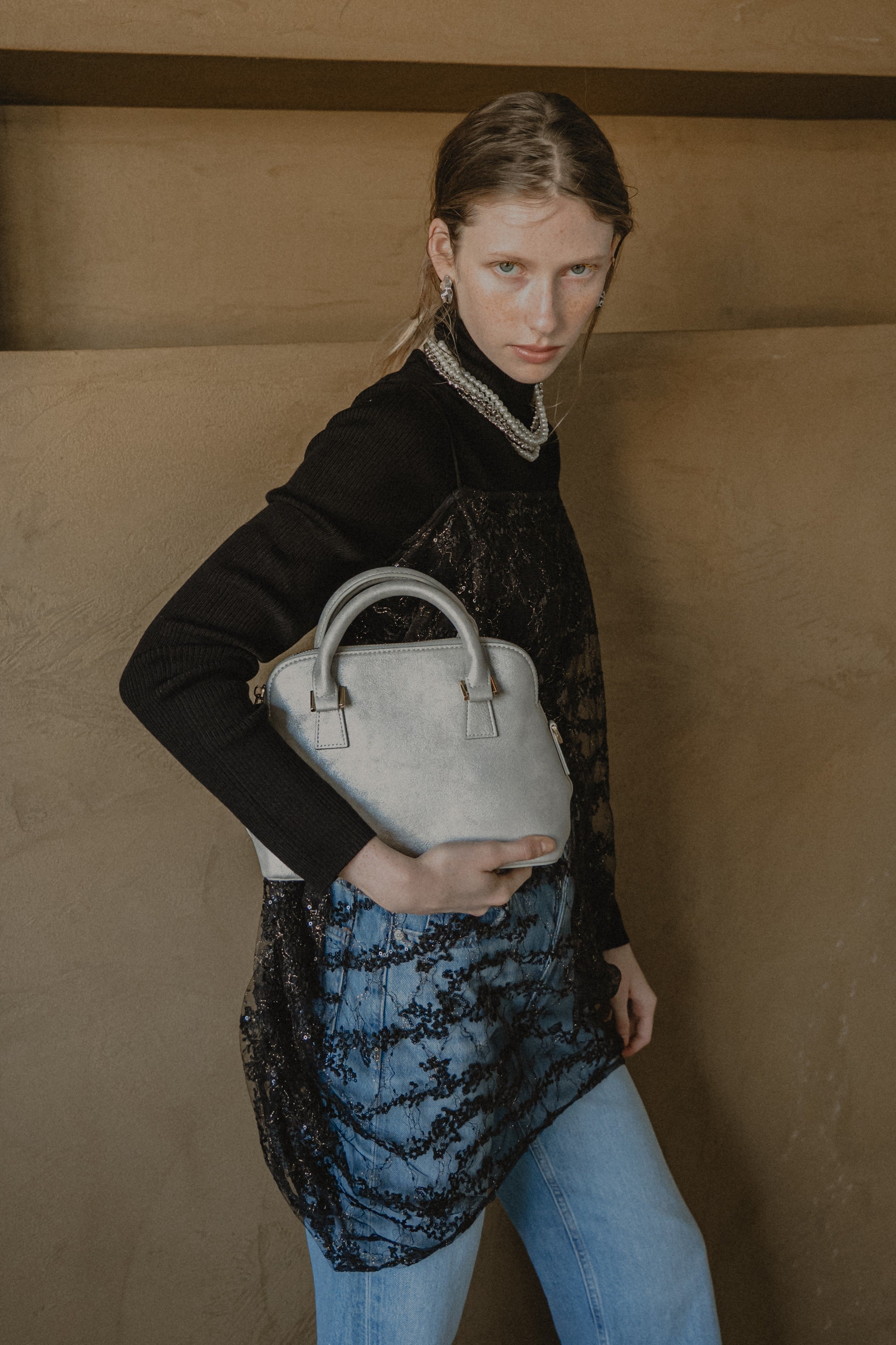 988 Metallic Muse Dome Bag