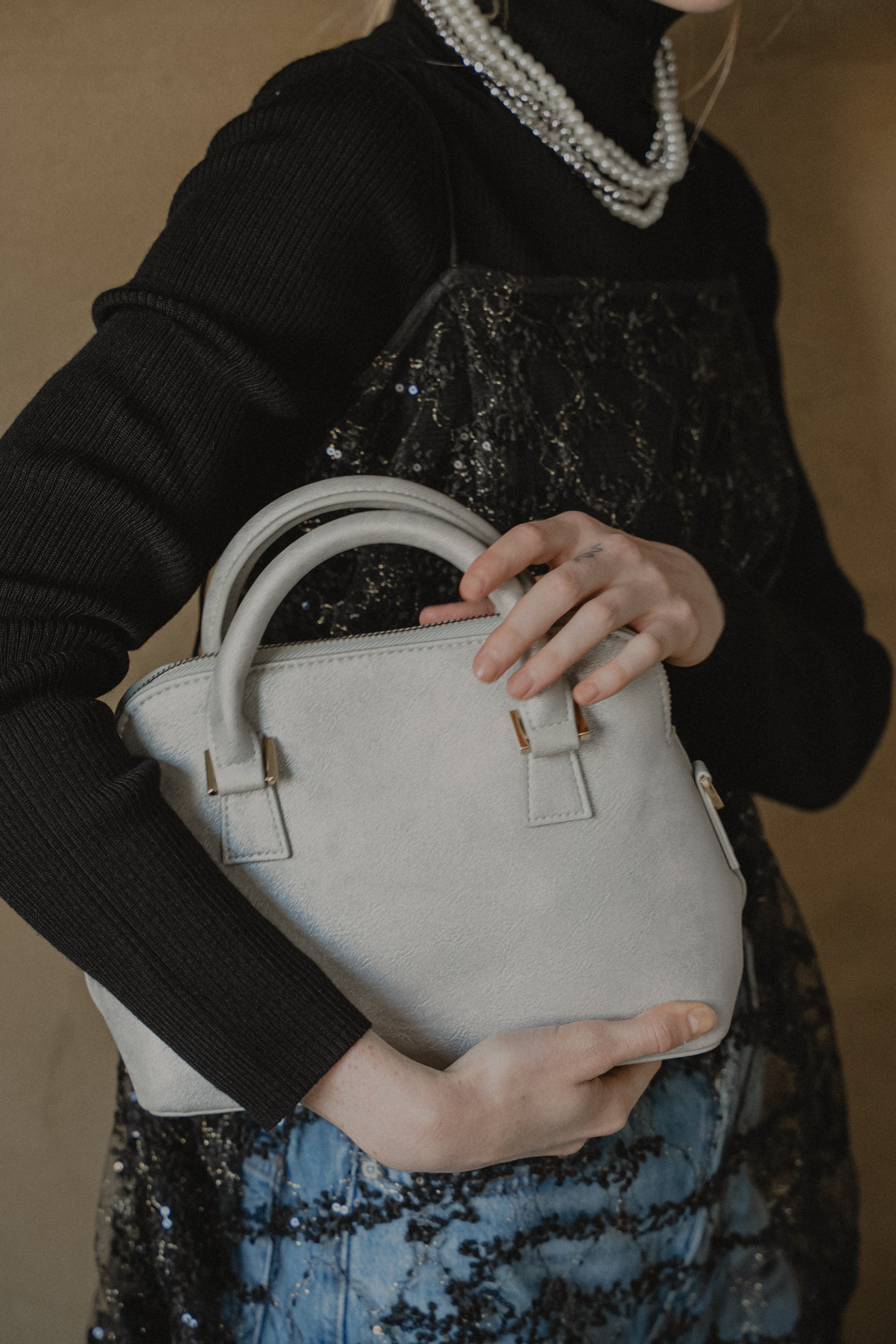 988 Metallic Muse Dome Bag