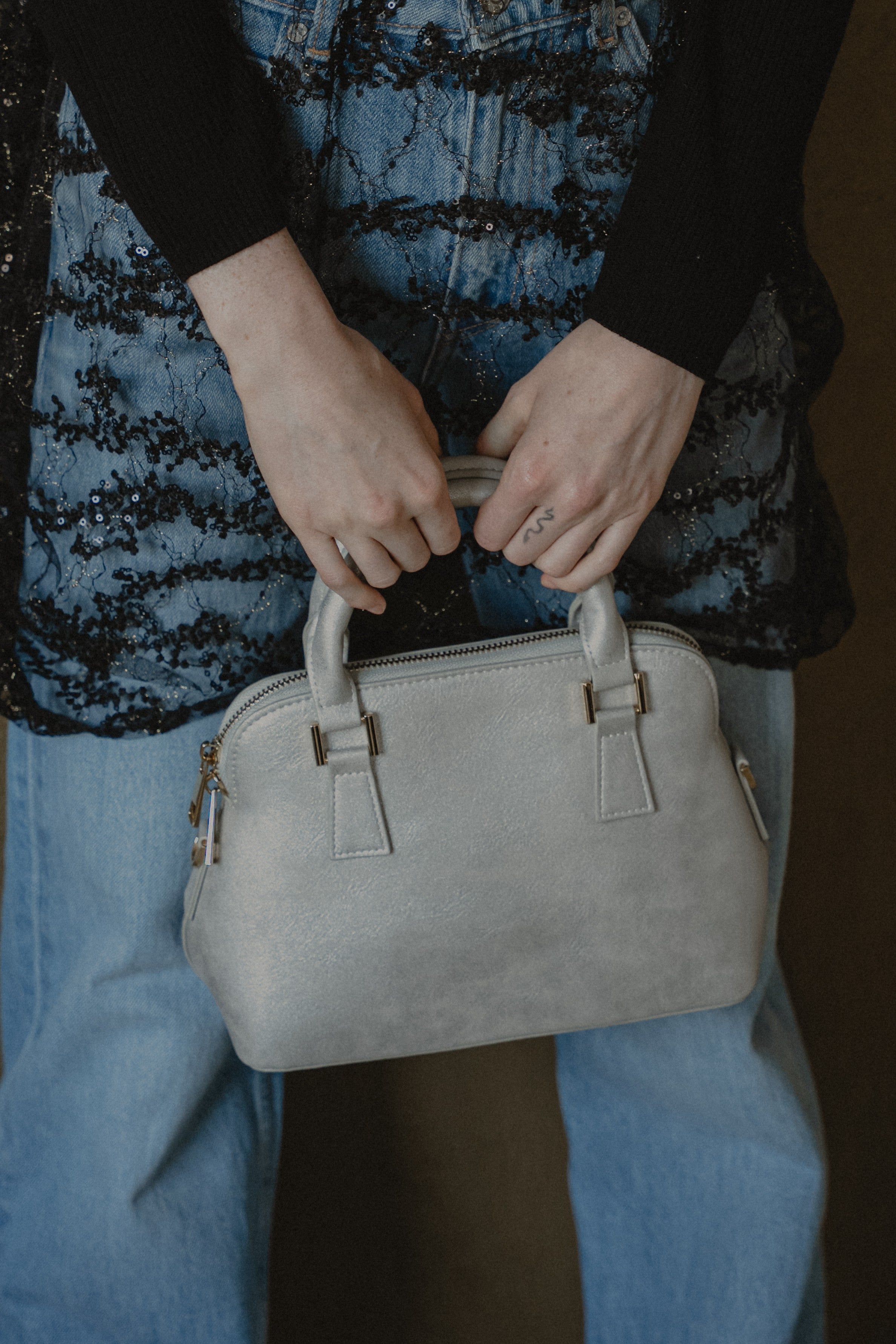 988 Metallic Muse Dome Bag