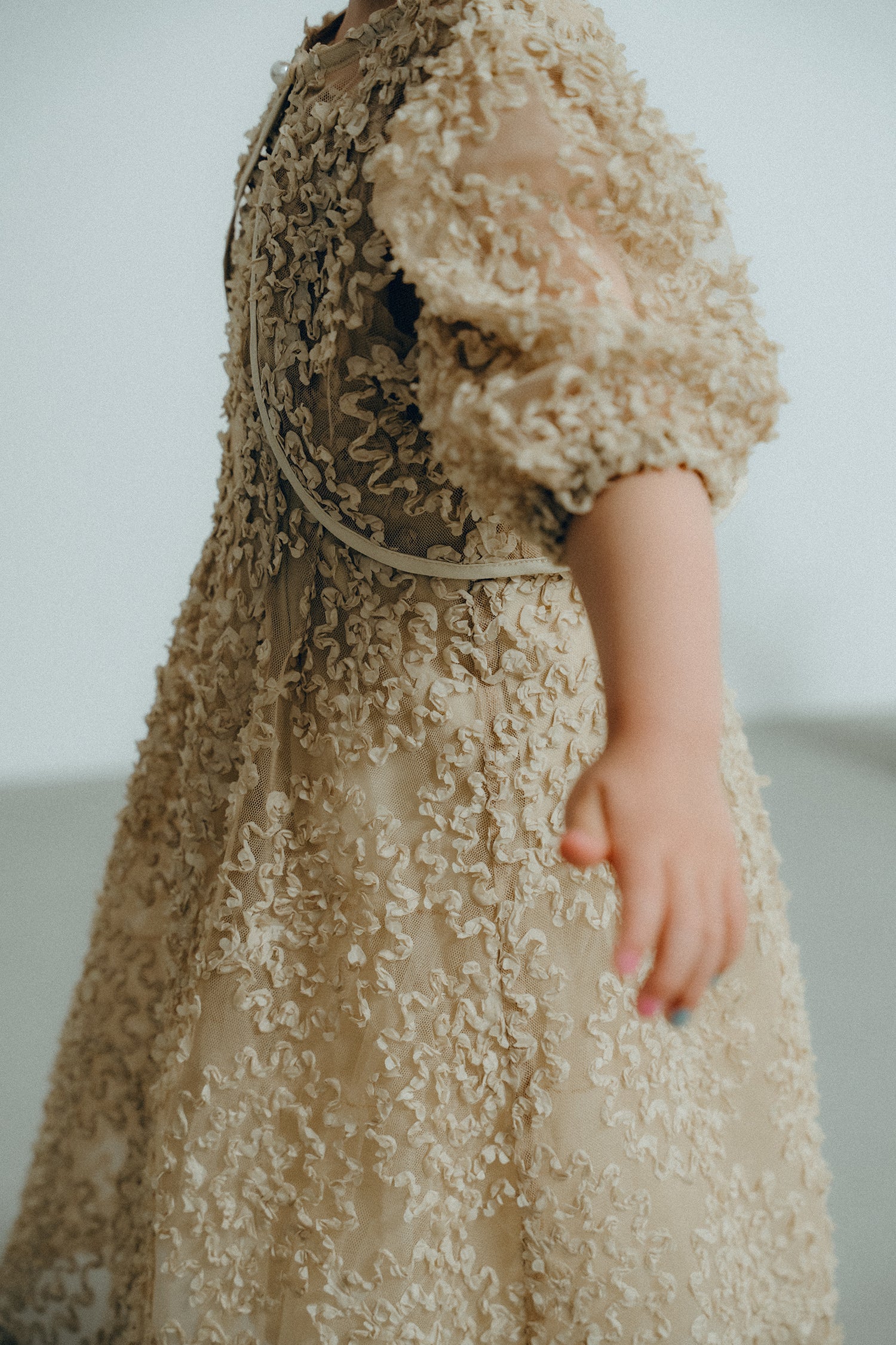 1128 Bloom noir dress kids