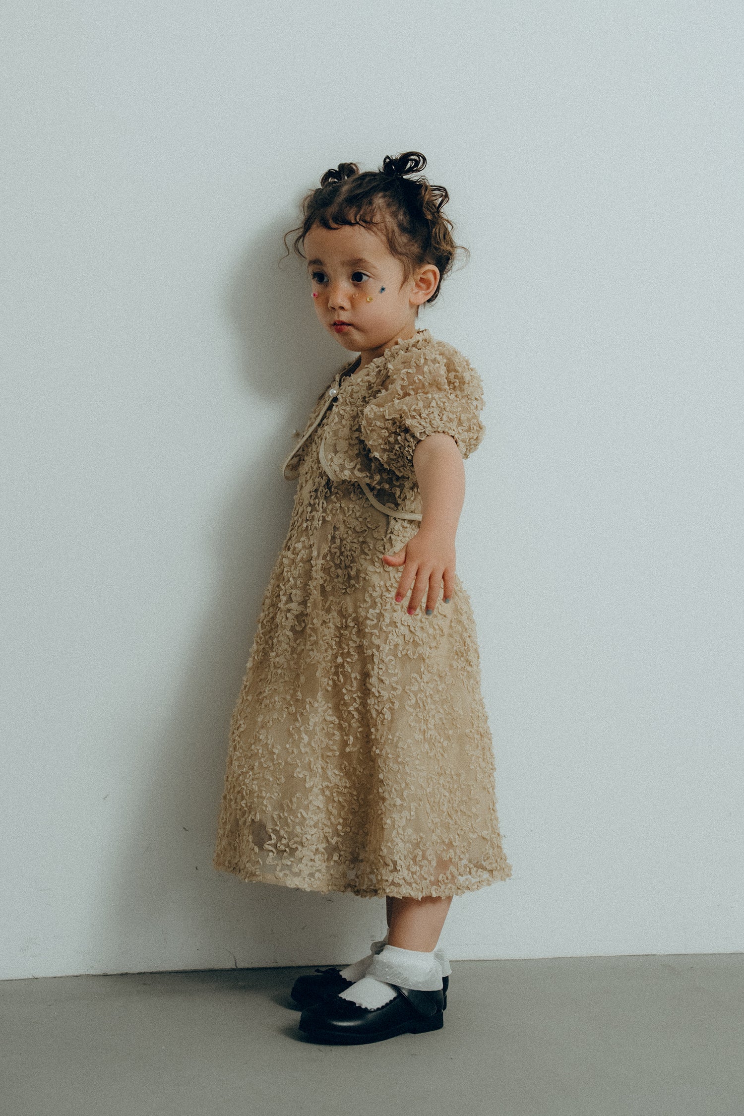 1128 Bloom noir dress kids