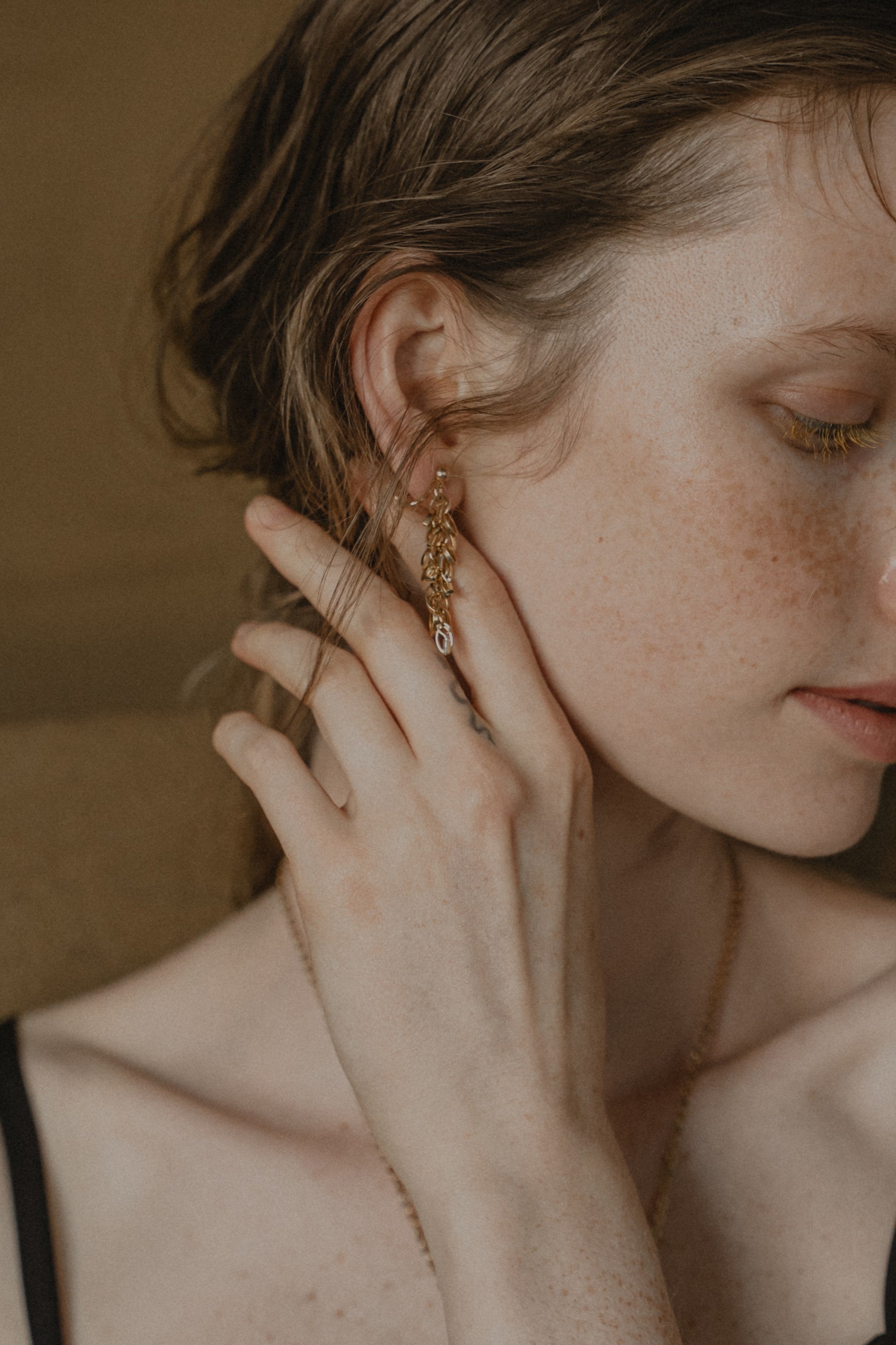 1006 Berry like earrings