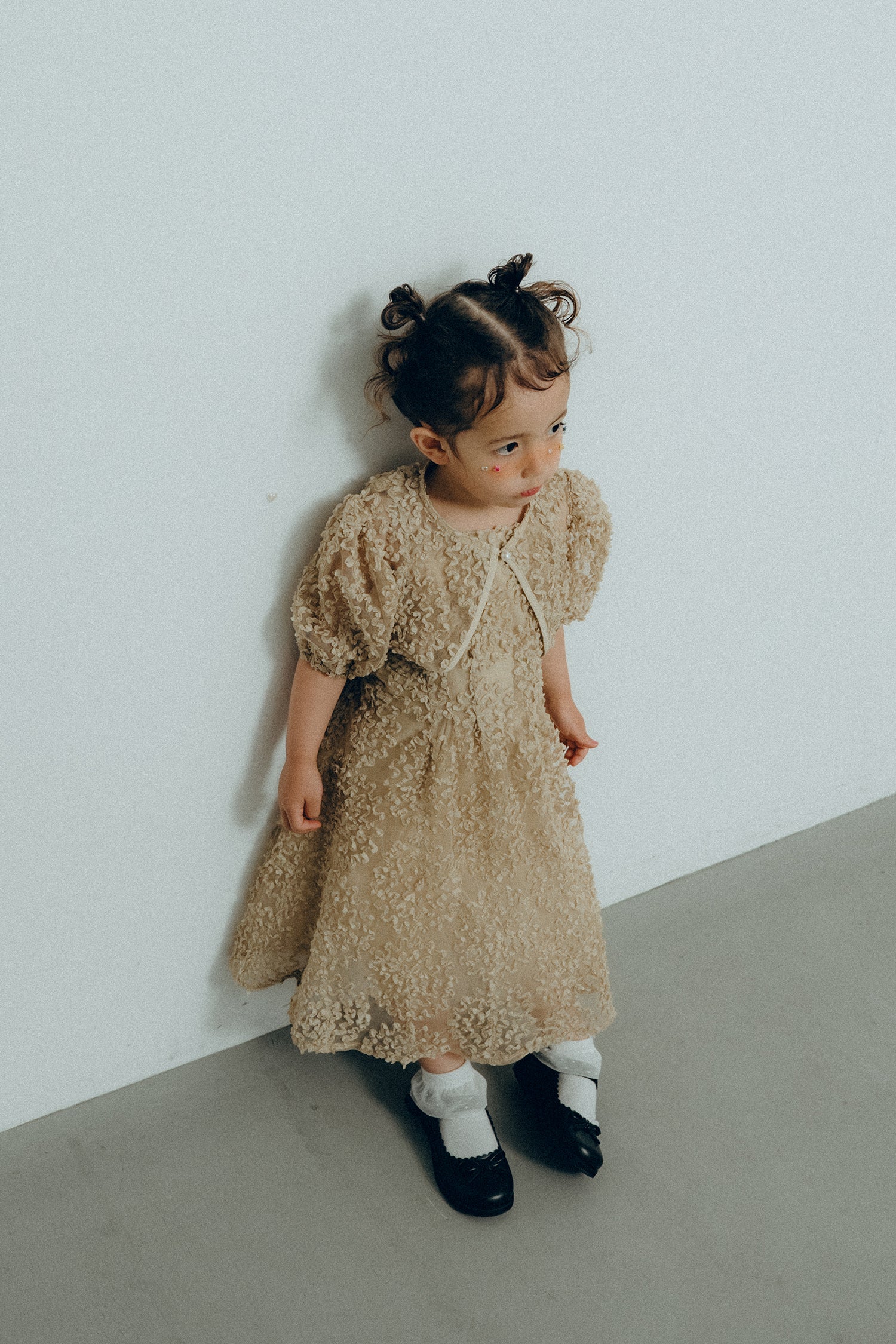 1128 Bloom noir dress kids