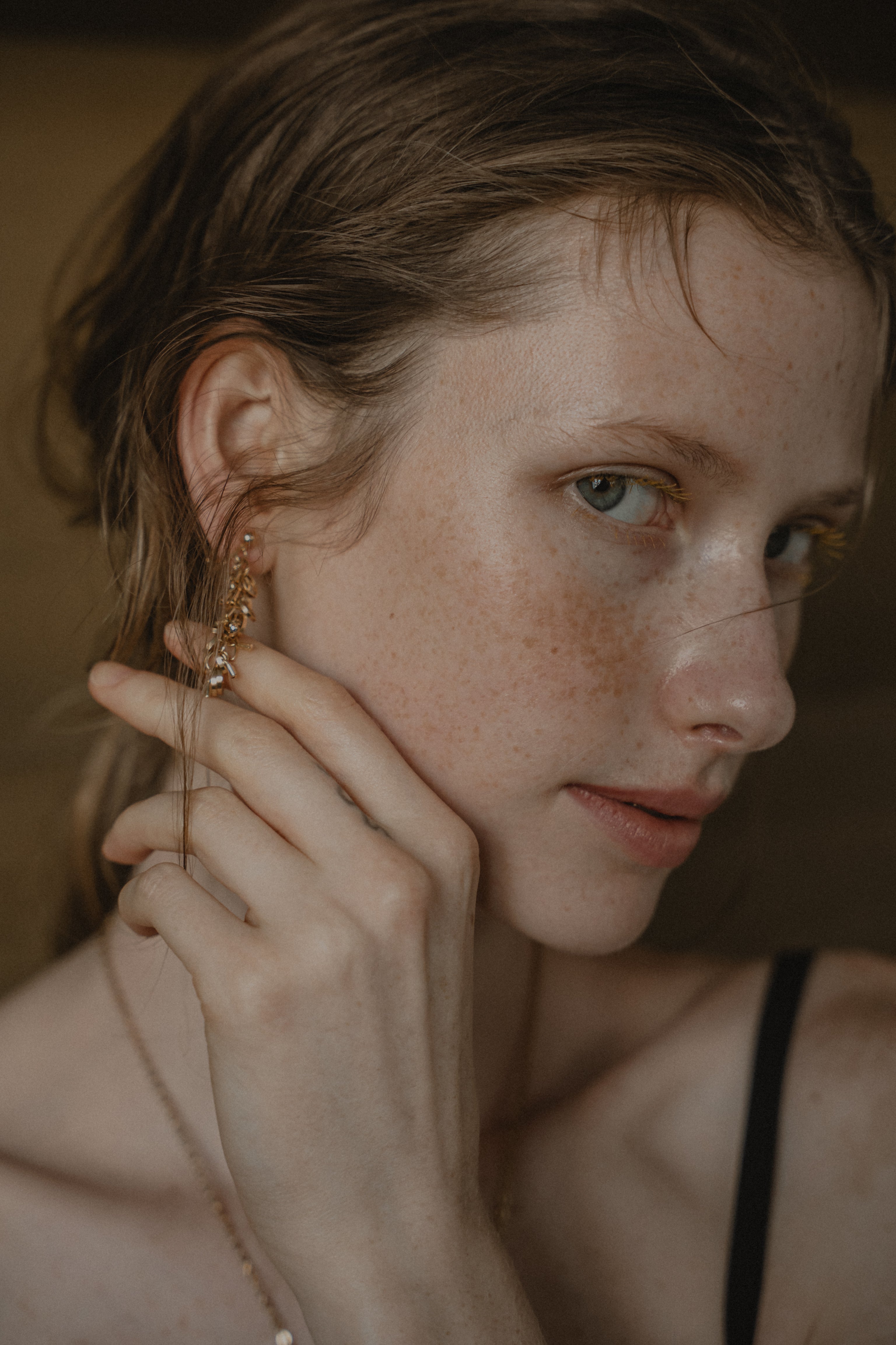 1006 Berry like earrings