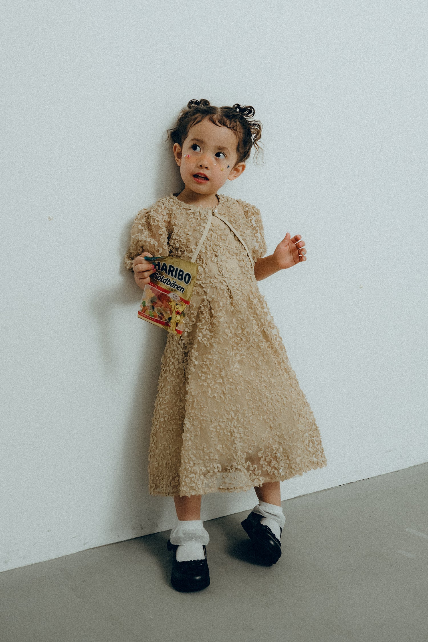 1128 Bloom noir dress kids