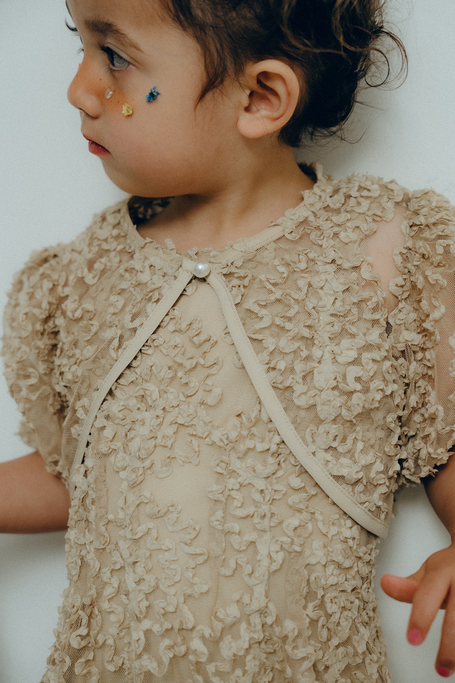1128 Bloom noir dress kids