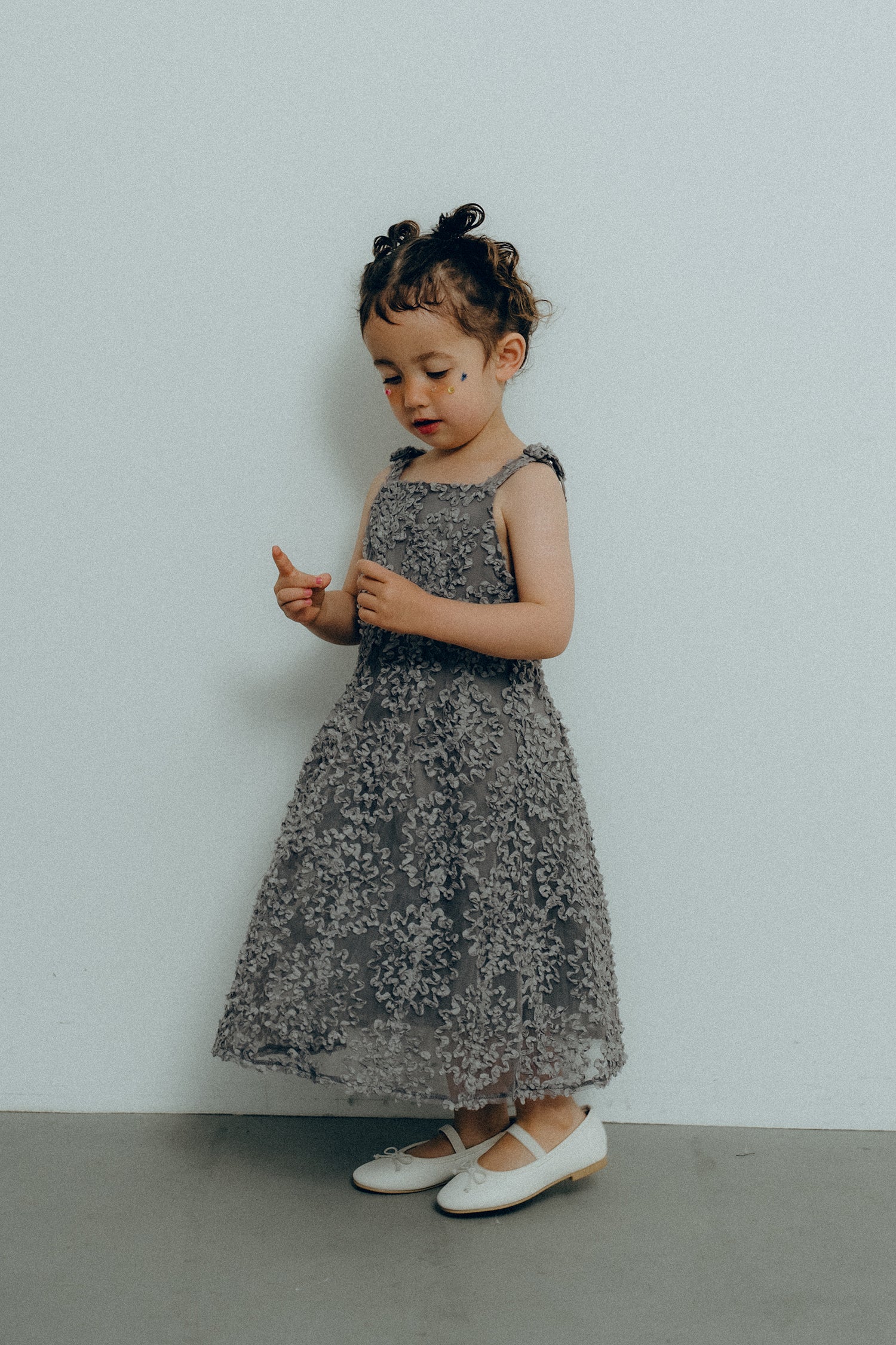 1128 Bloom noir dress kids