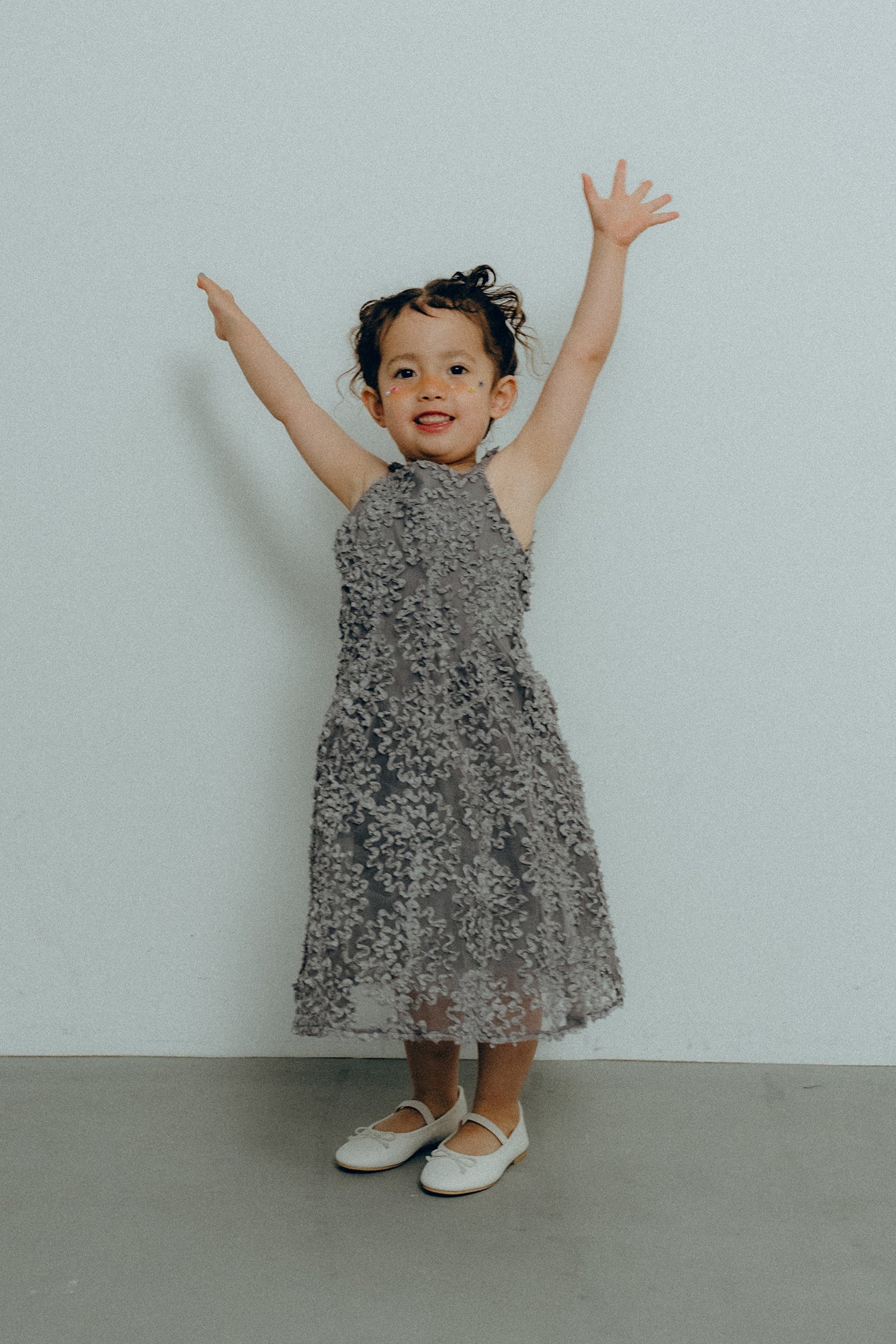 1128 Bloom noir dress kids