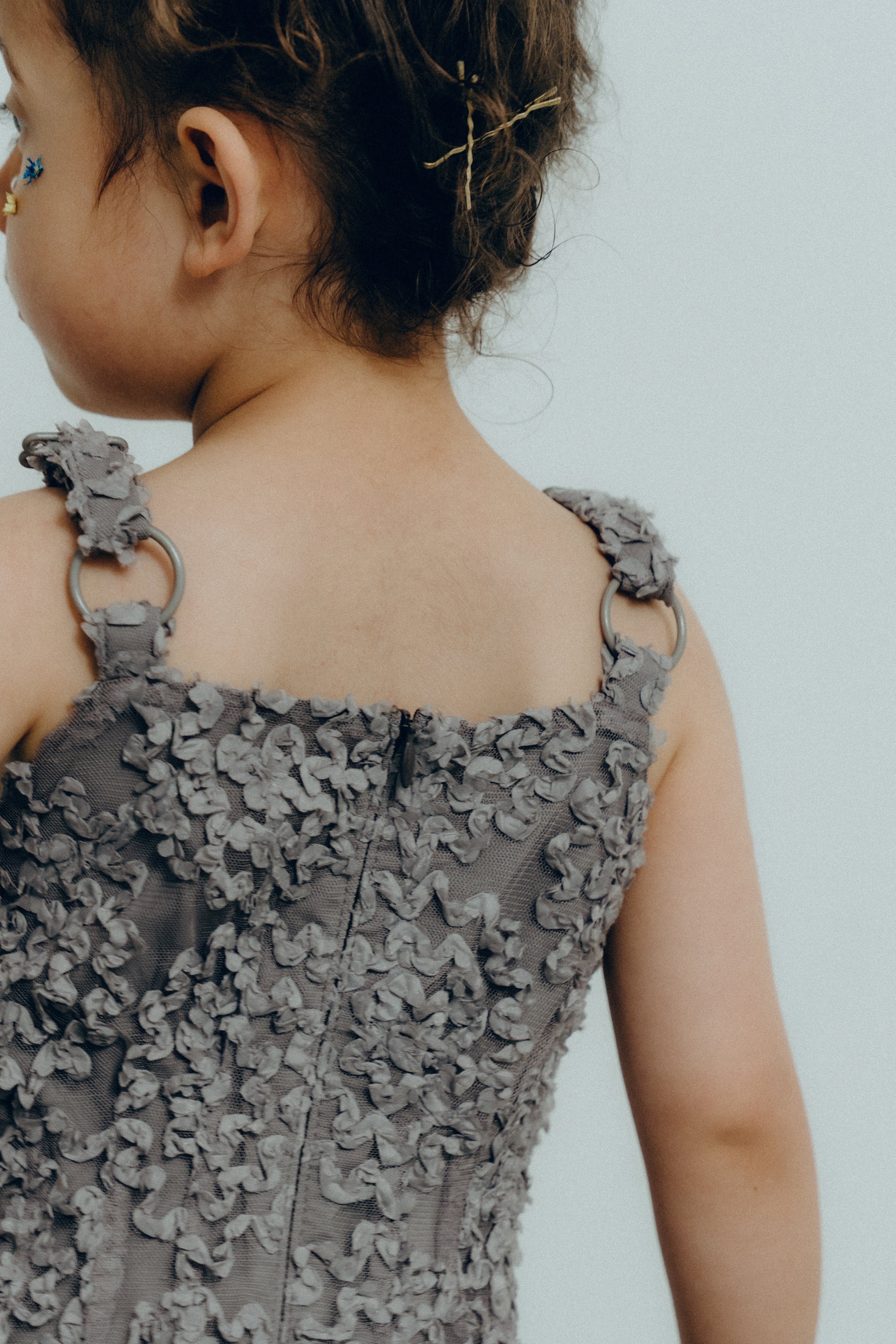 1128 Bloom noir dress kids